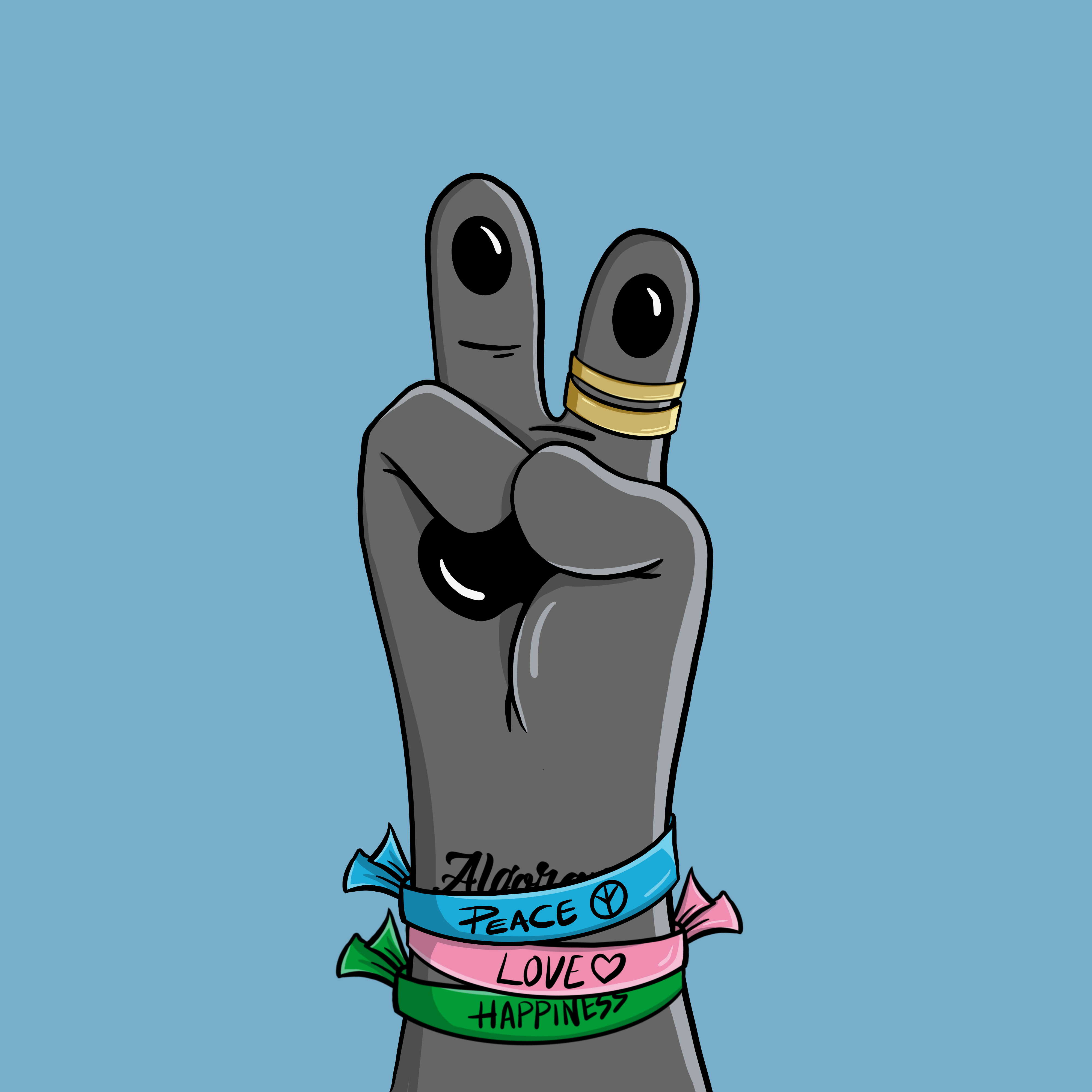 Peace,Love Bears! #363 NFT on Algorand