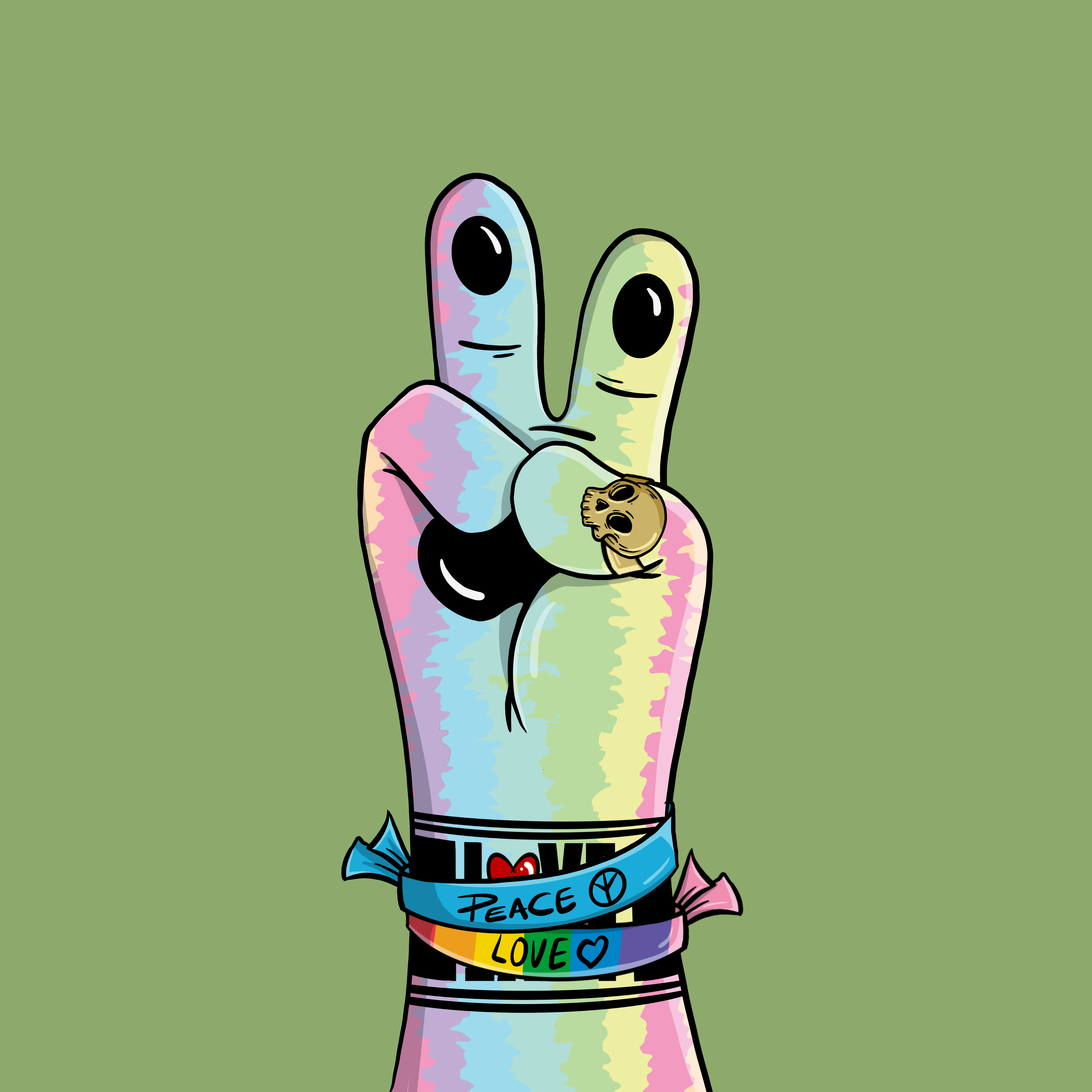 Peace,Love Bears! #037 NFT on Algorand