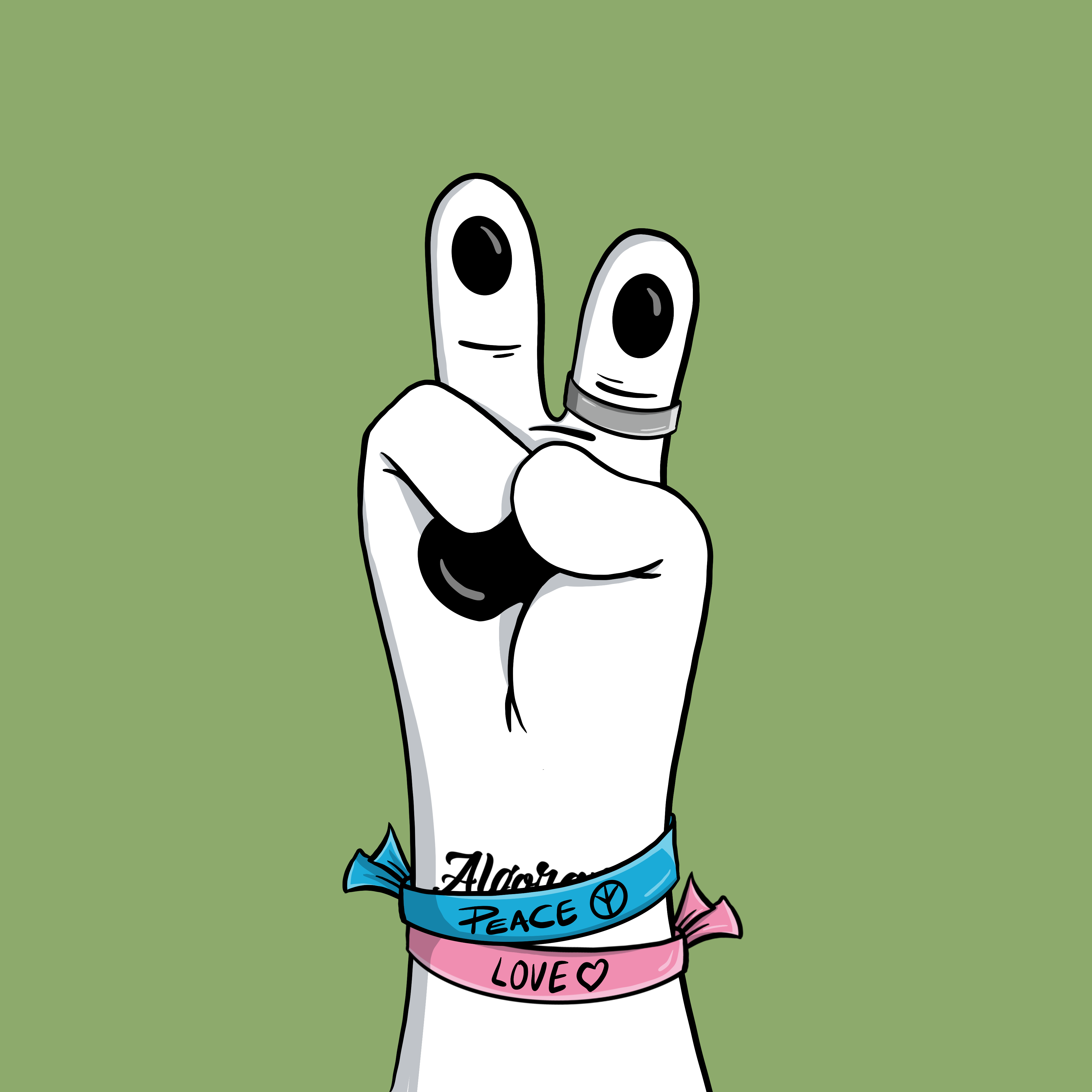 Peace,Love Bears! #383 NFT on Algorand