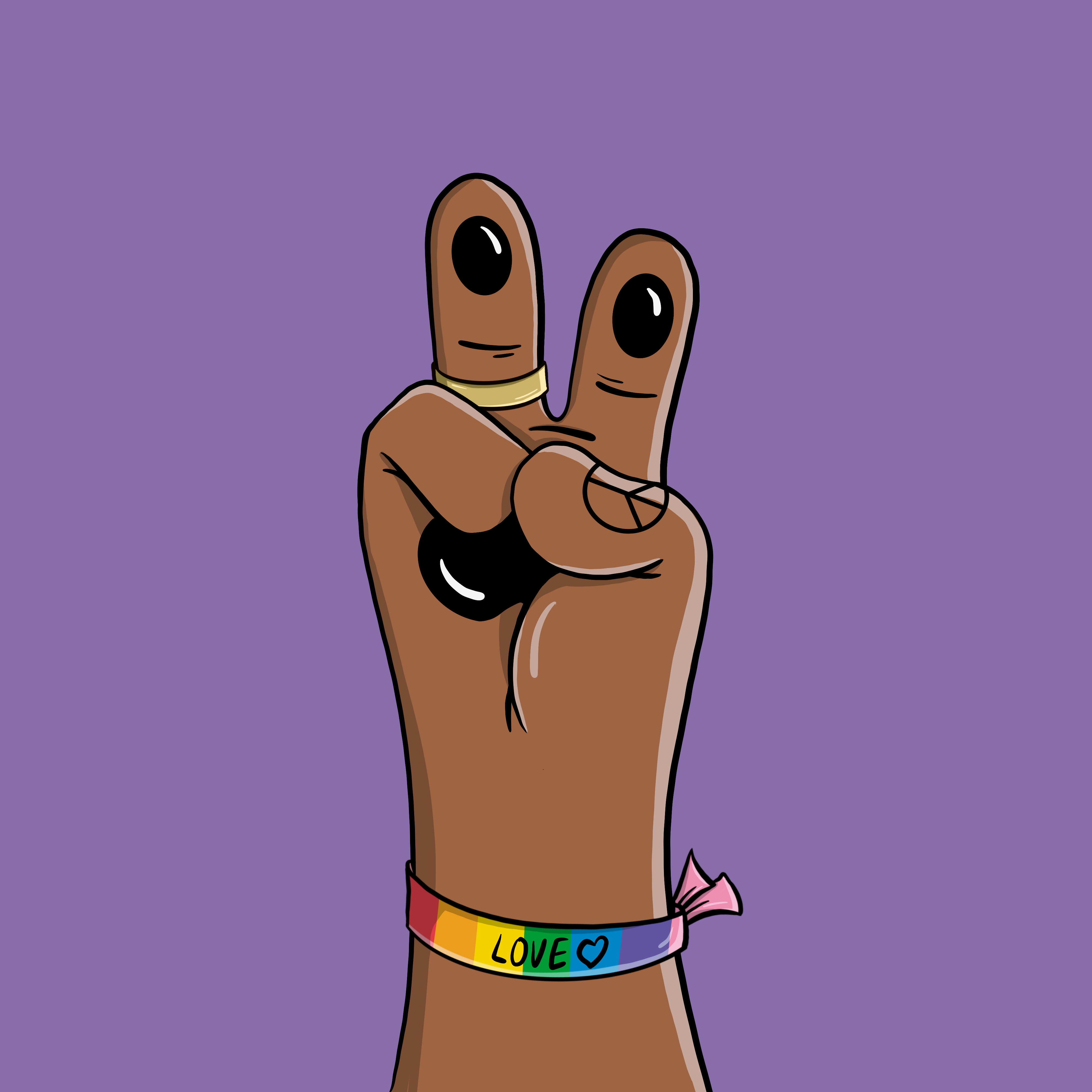 Peace,Love Bears! #004 NFT on Algorand