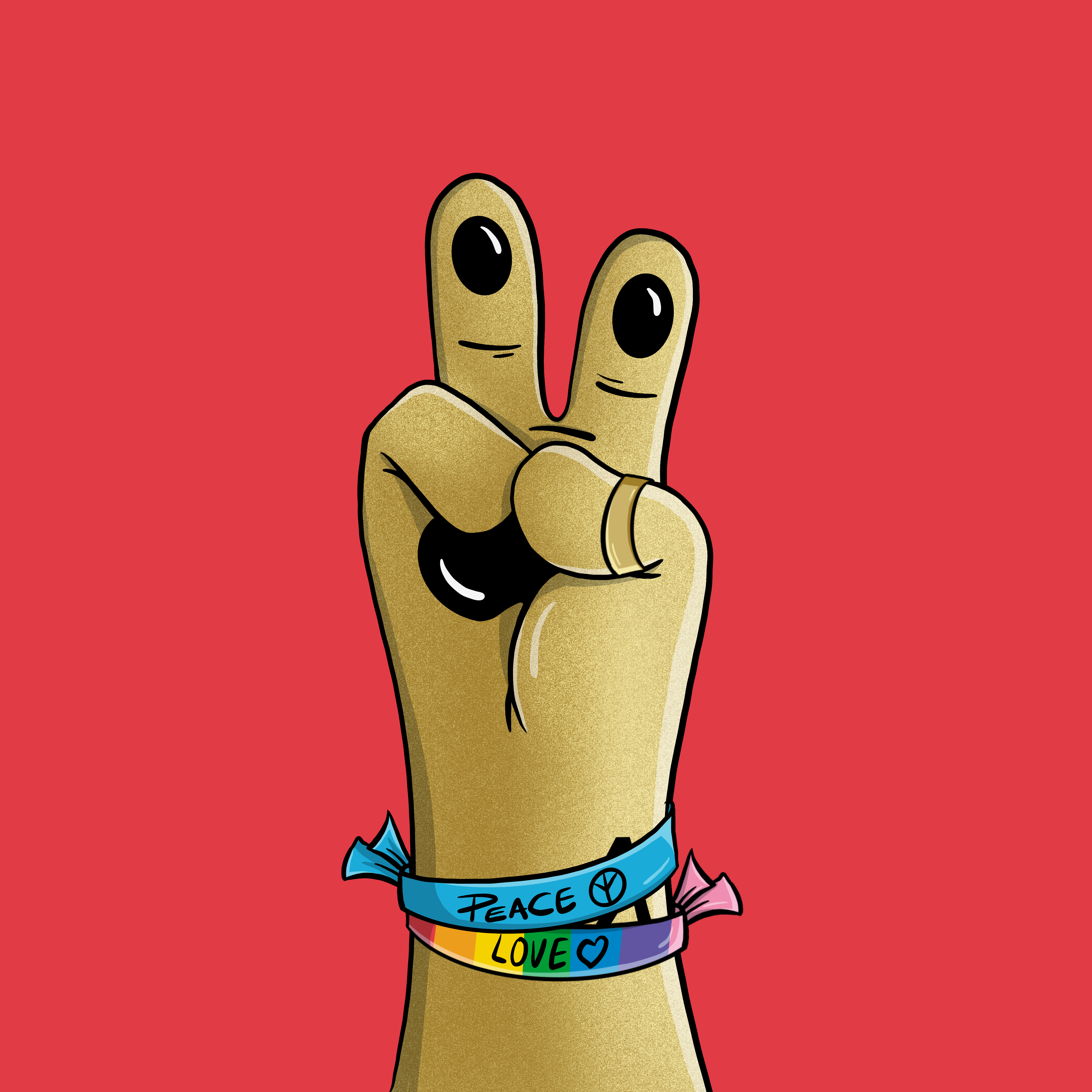 Peace,Love Bears! #415 NFT on Algorand