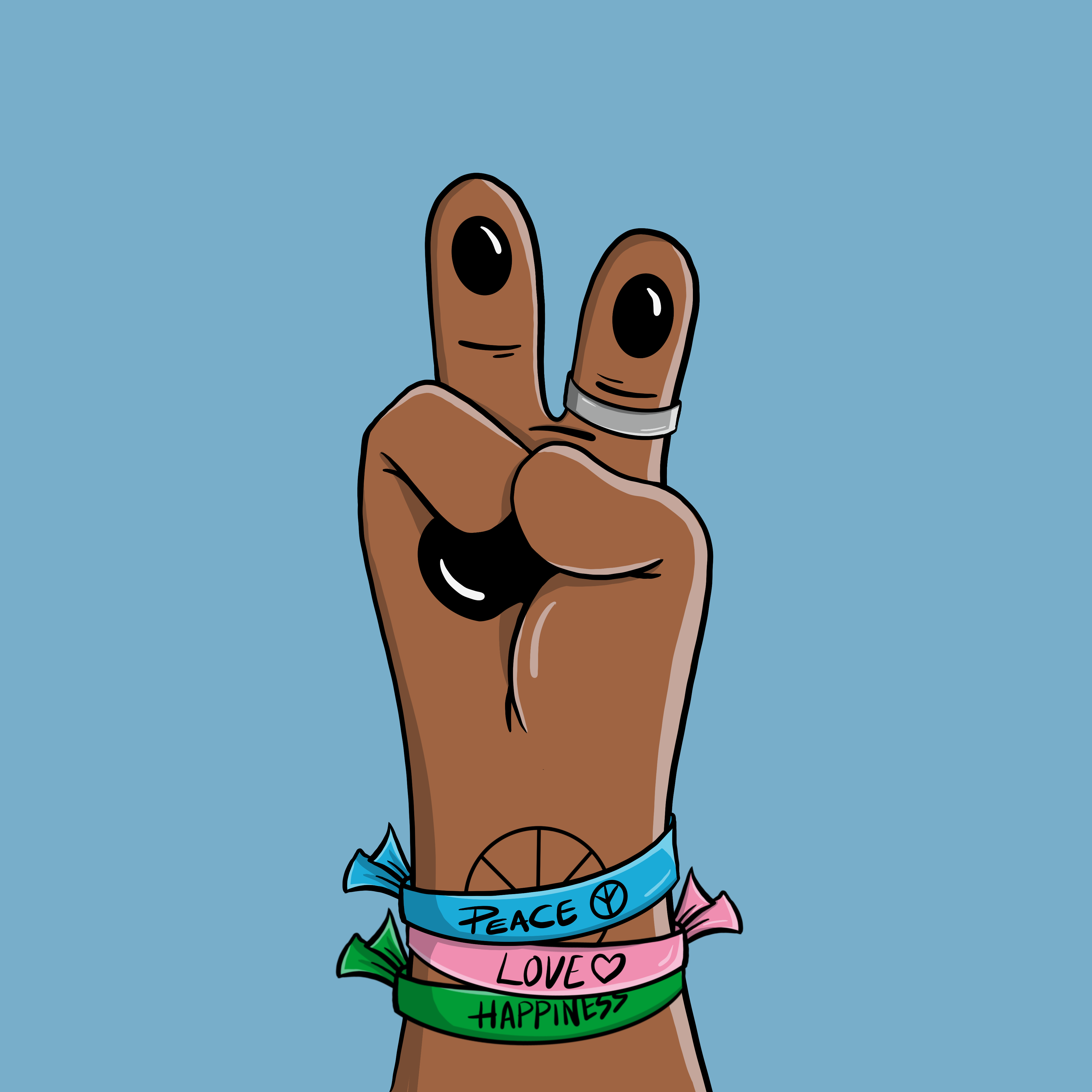 Peace,Love Bears! #044 NFT on Algorand