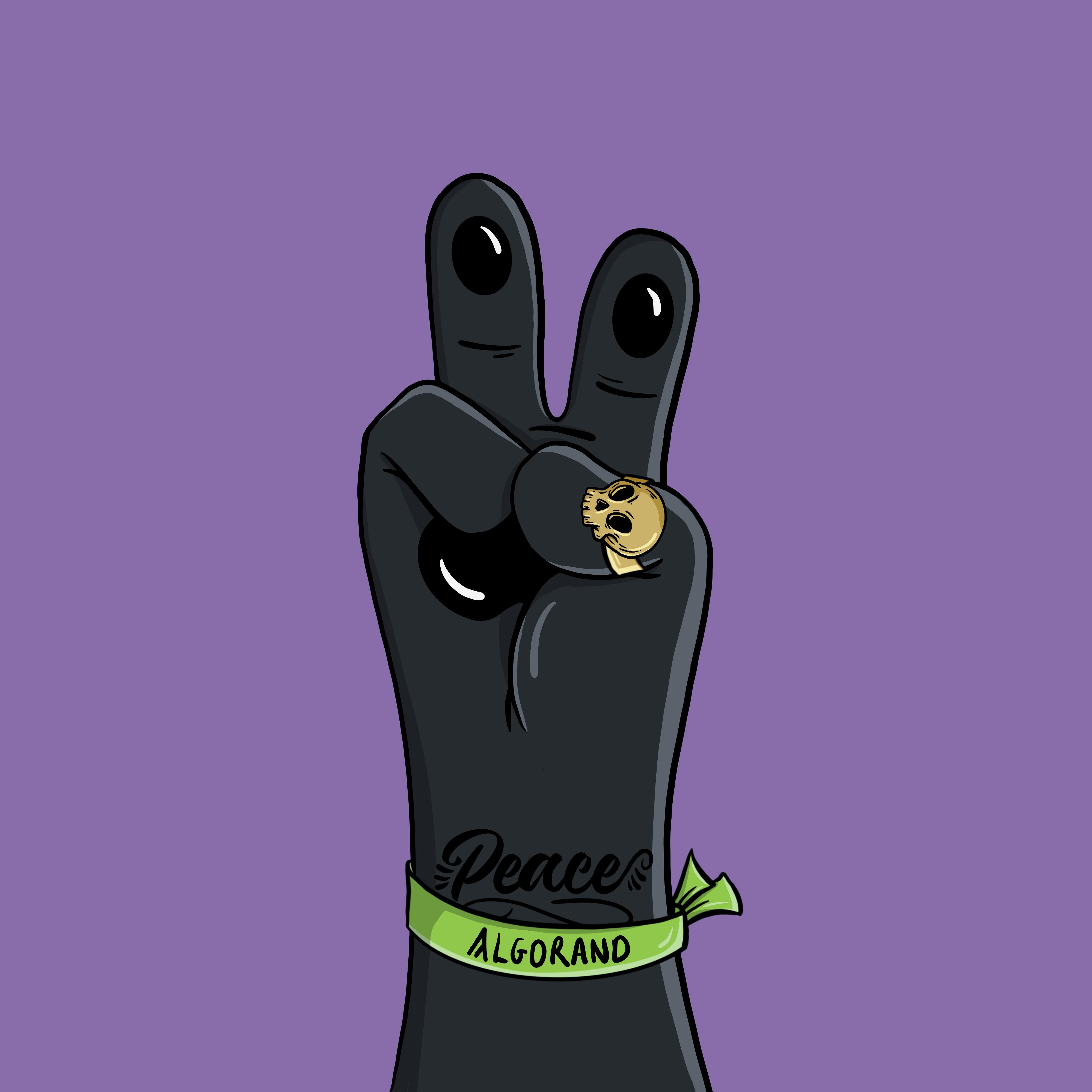 Peace,Love Bears! #050 NFT on Algorand