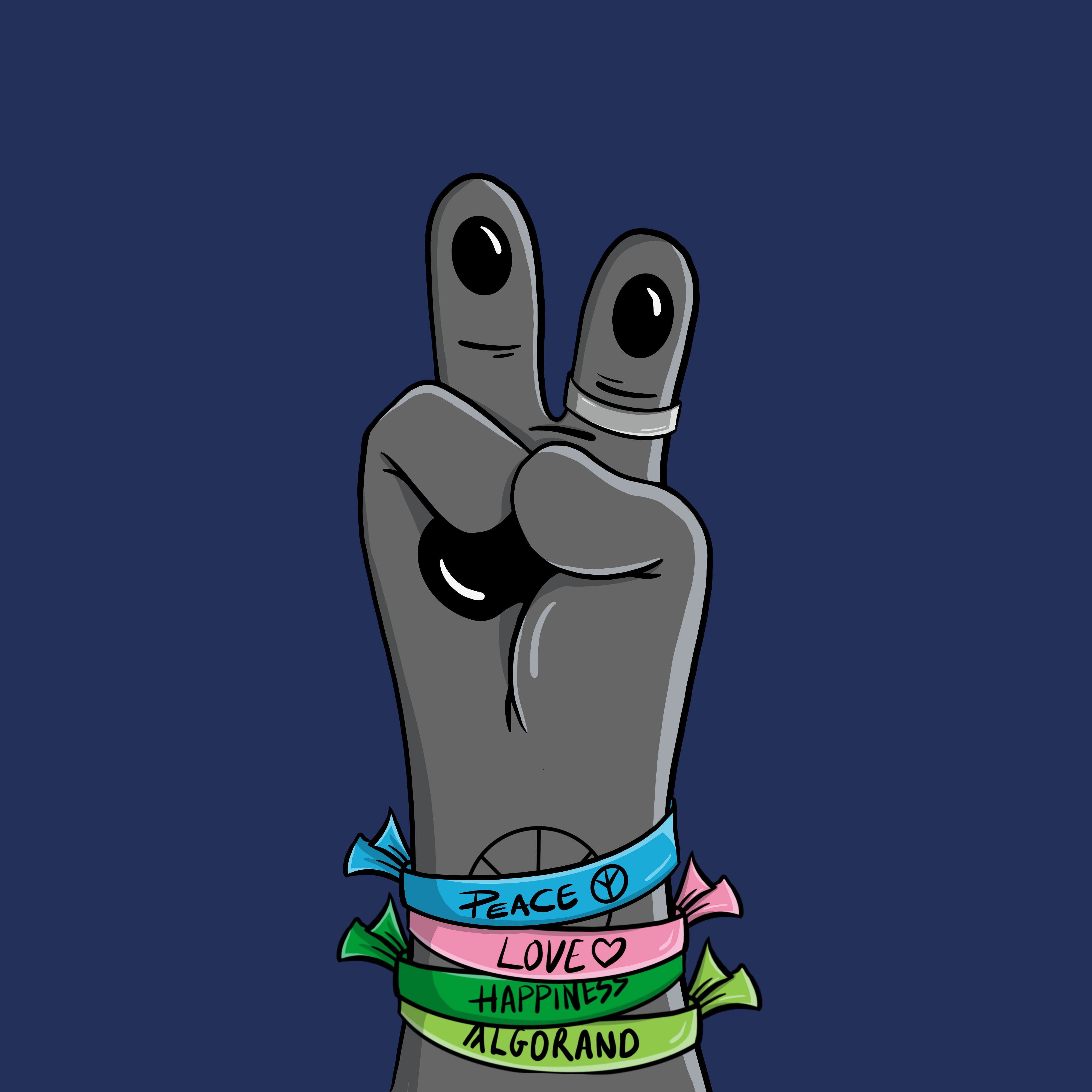 Peace,Love Bears! #055 NFT on Algorand