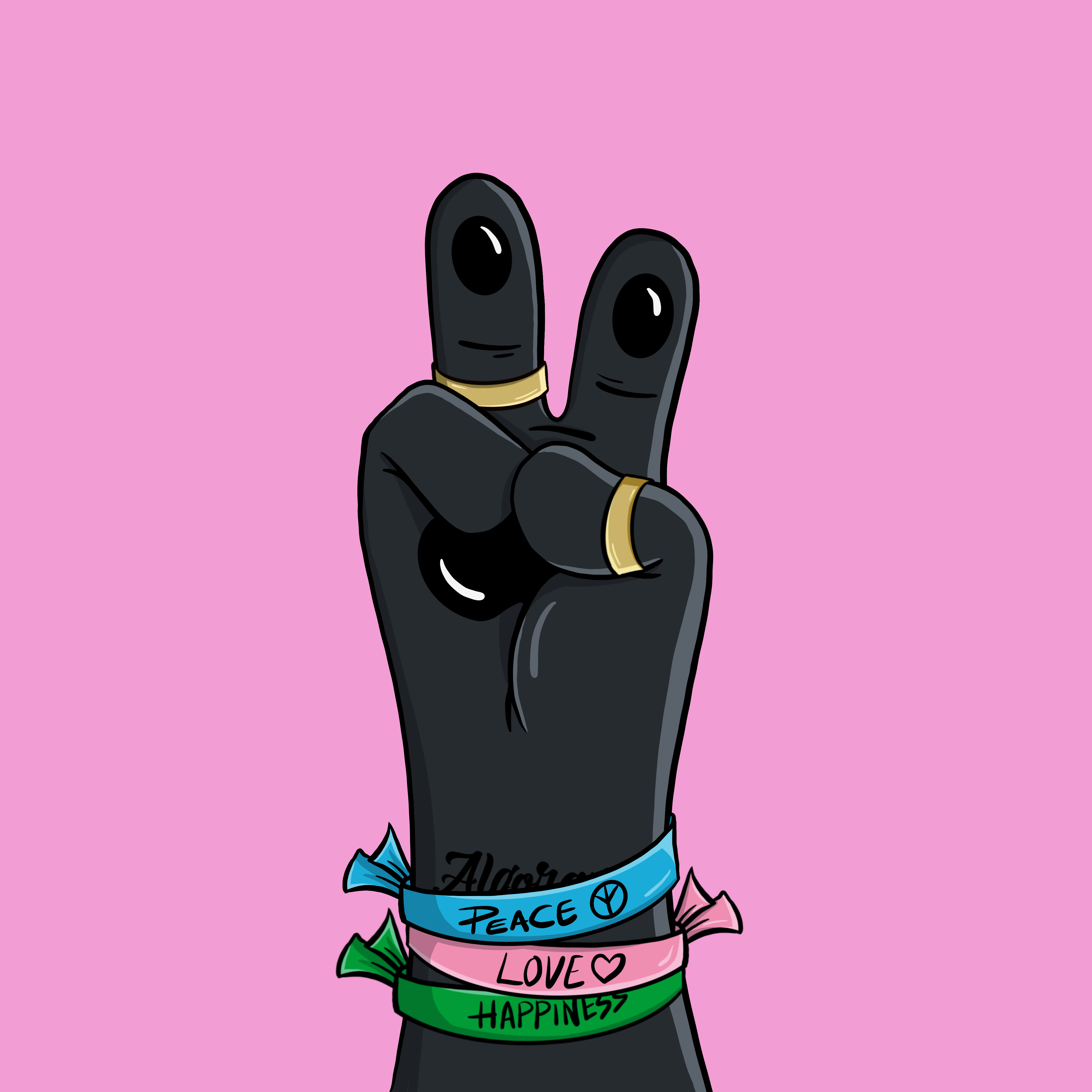 Peace,Love Bears! #079 NFT on Algorand