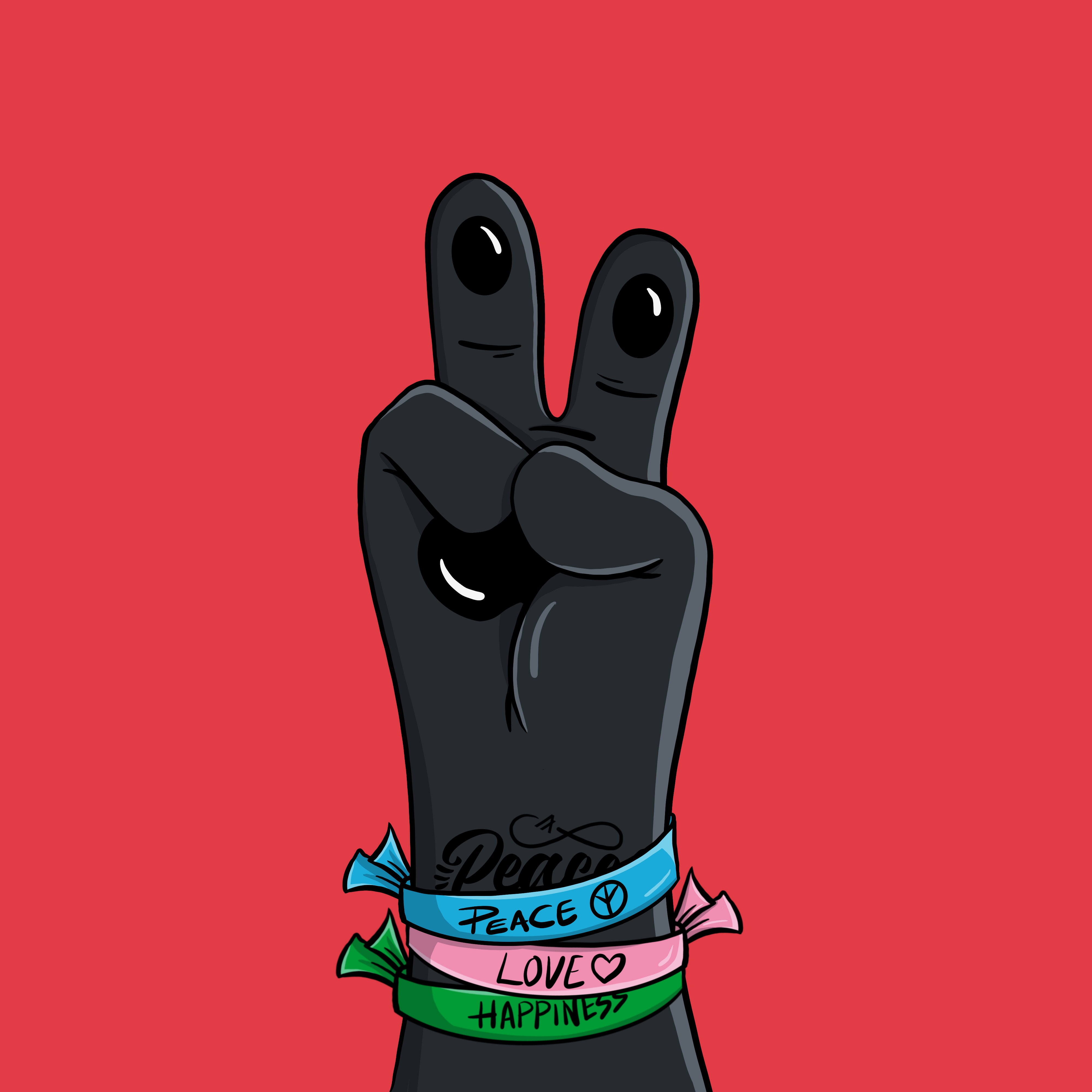 Peace,Love Bears! #084 NFT on Algorand