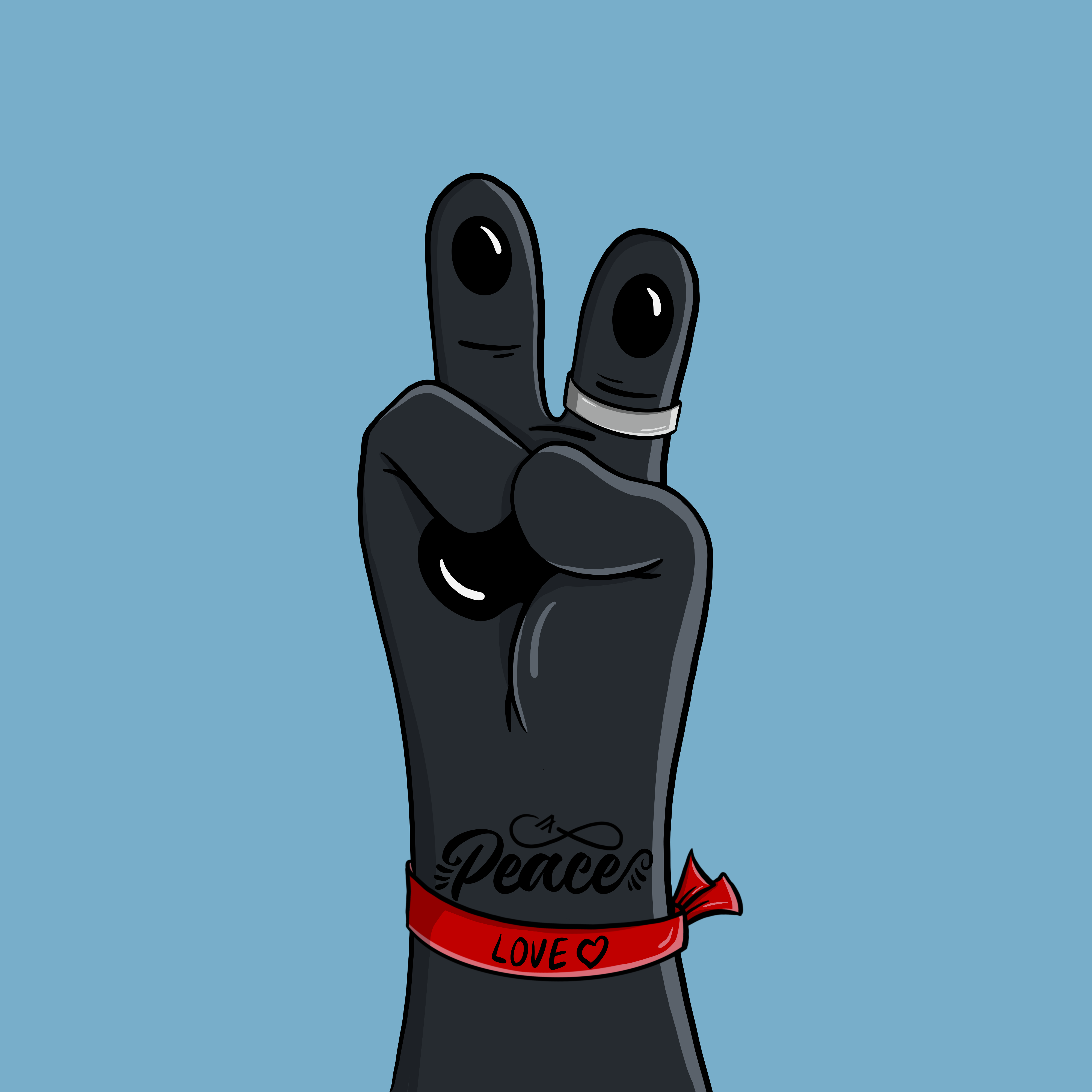 Peace,Love Bears! #096 NFT on Algorand