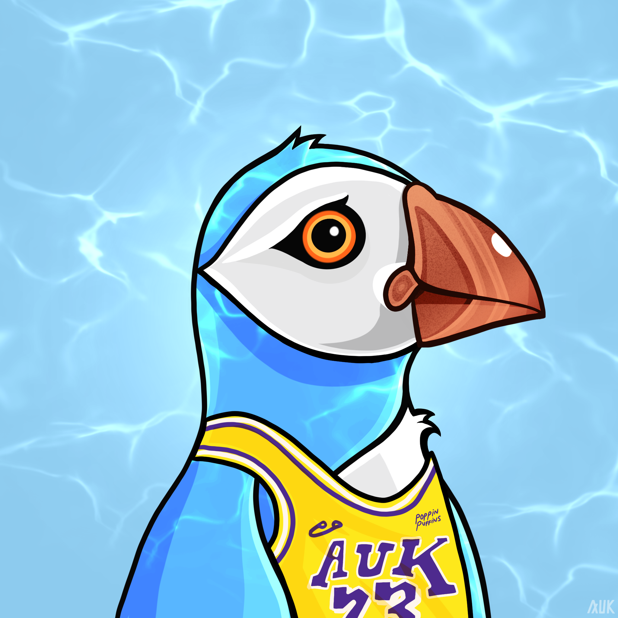 Poppin Puffins #3561 NFT on Algorand