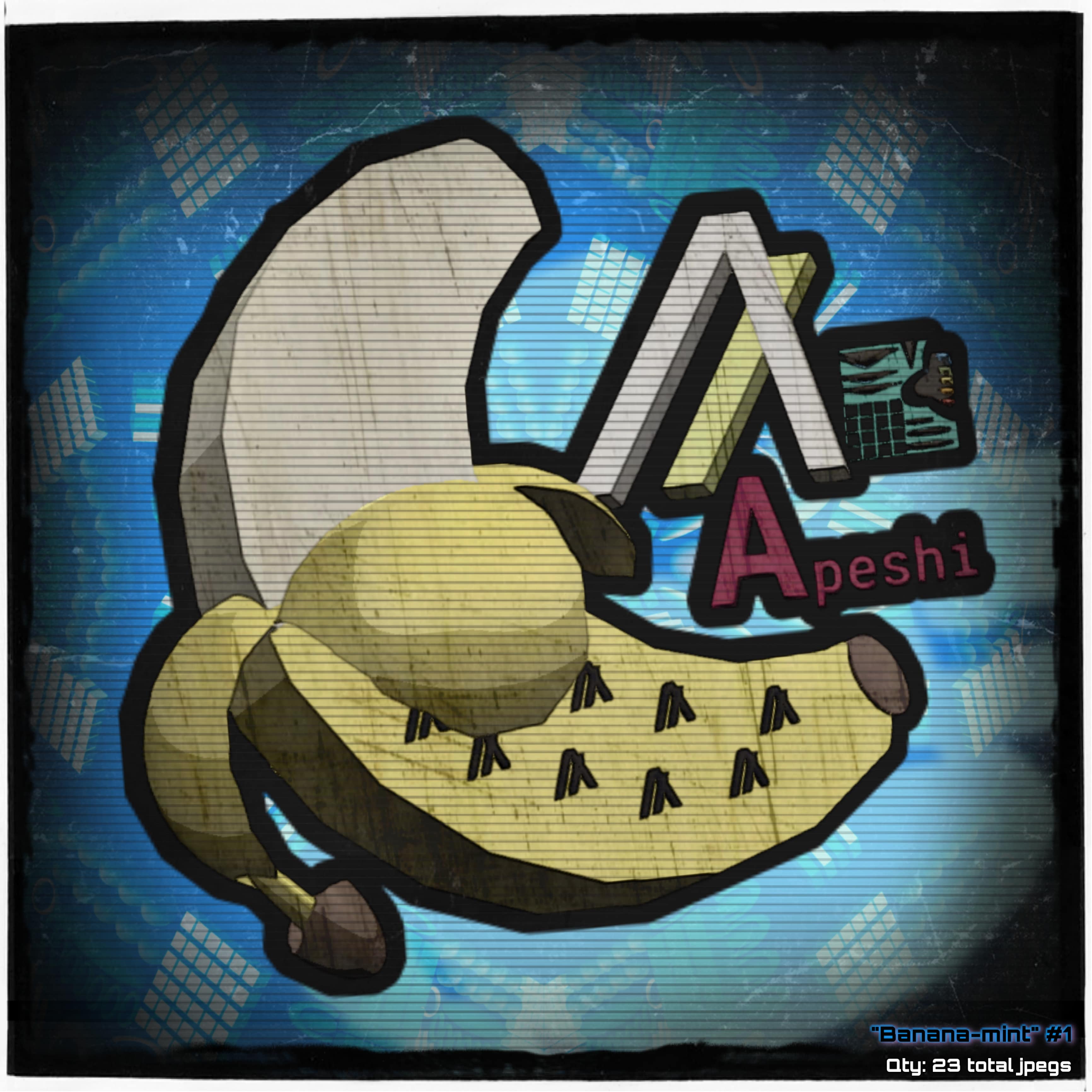 Banana-Mint 1 AlgoApeshi NFT on Algorand