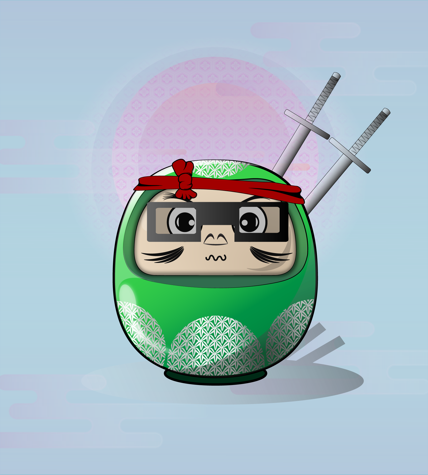 AlgoDaruma #0038 NFT on Algorand