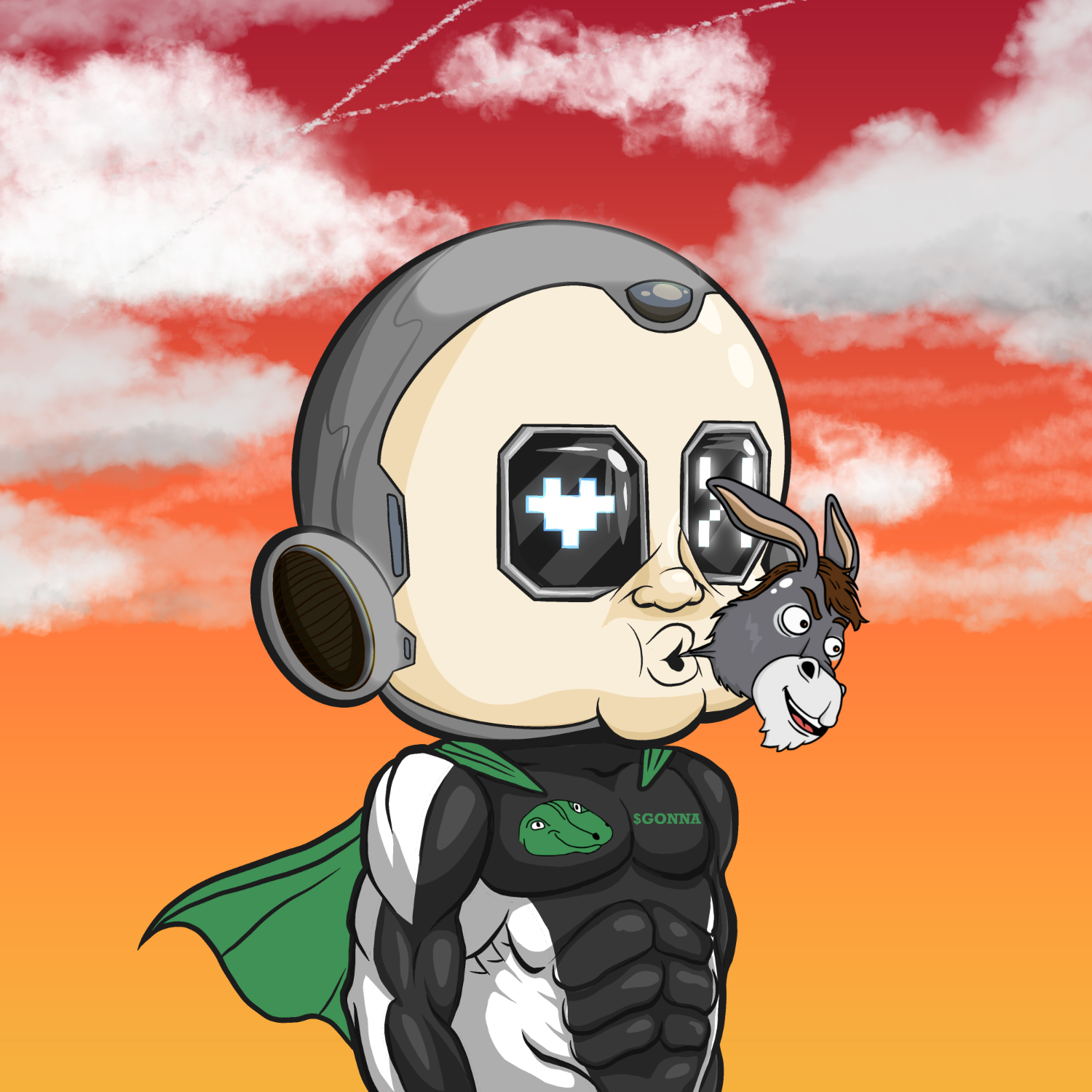 CRAZY CLONE 932 NFT on Algorand