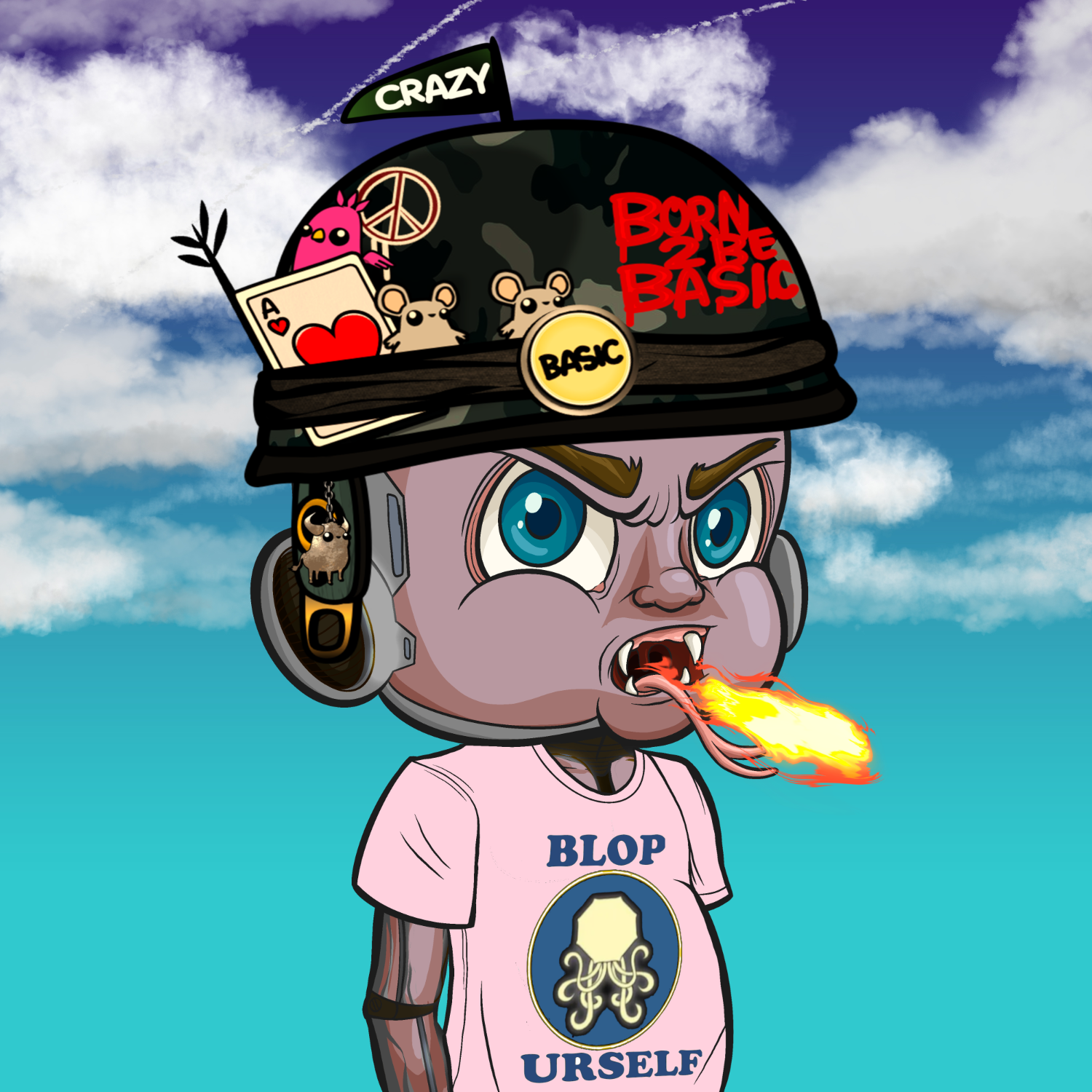 CRAZY CLONE 980 NFT on Algorand