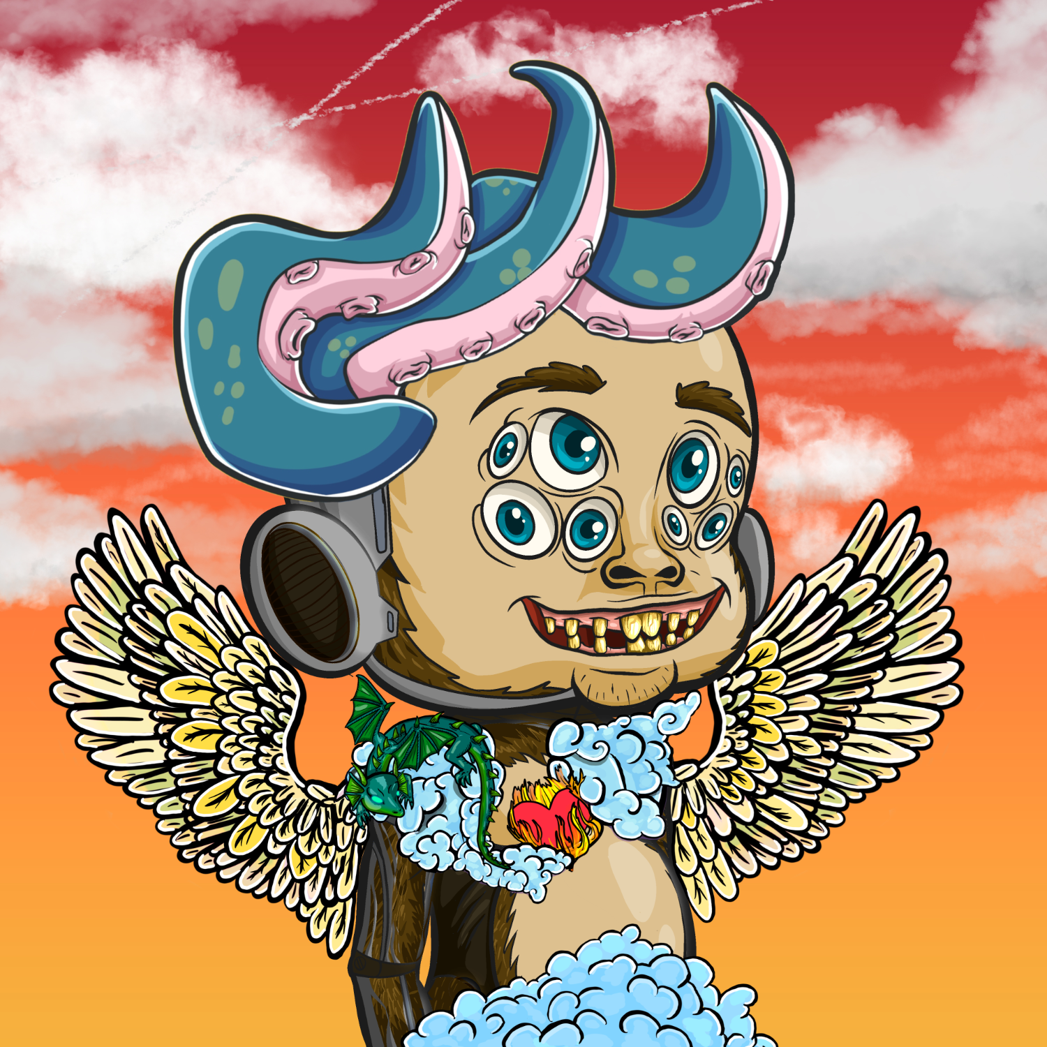 CRAZY CLONE 988 NFT on Algorand