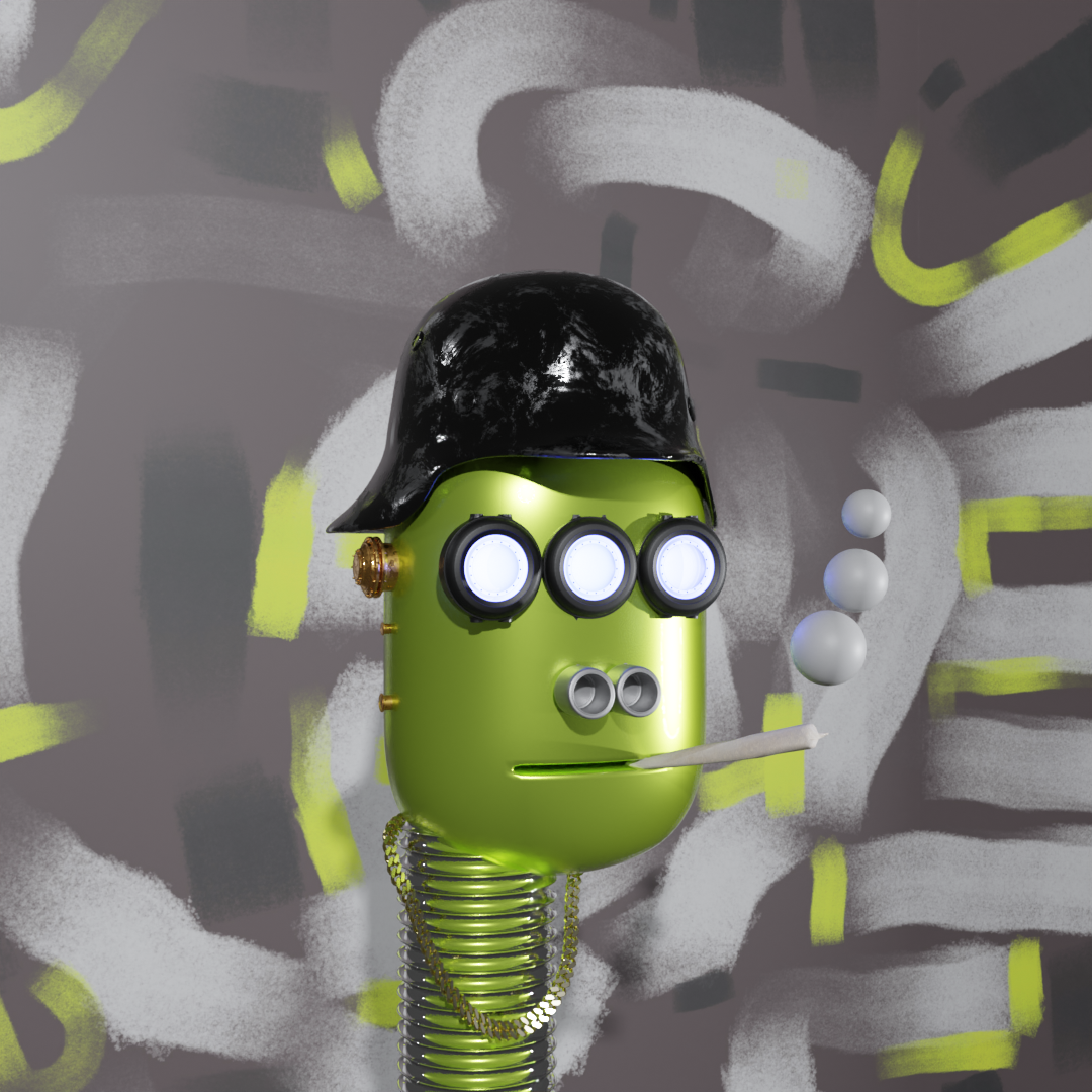 Industrial Punk Legendary #1142 NFT on Algorand