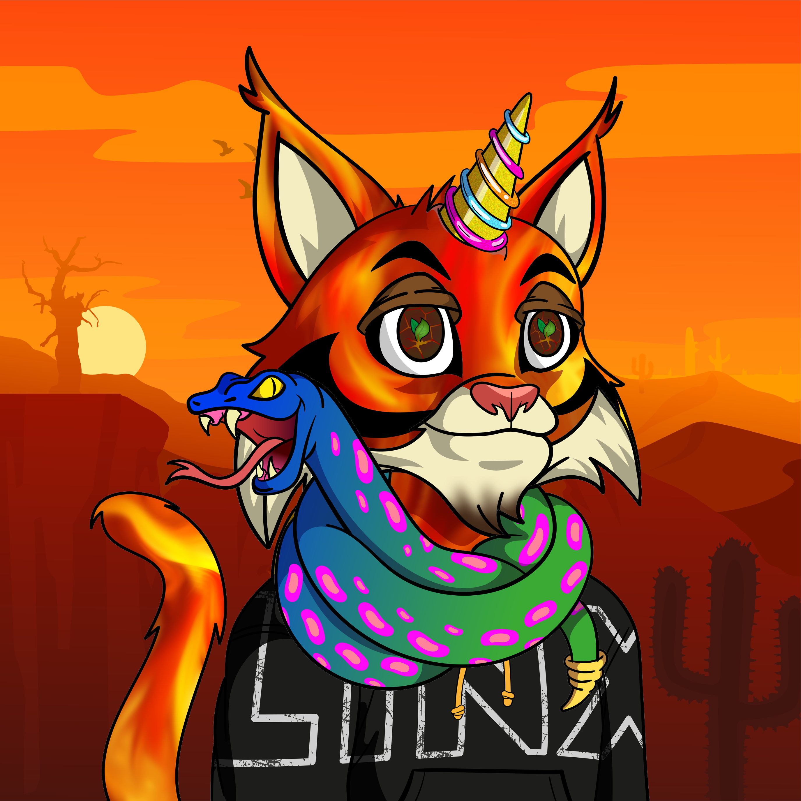 Lynx Genesis #1210 NFT on Algorand