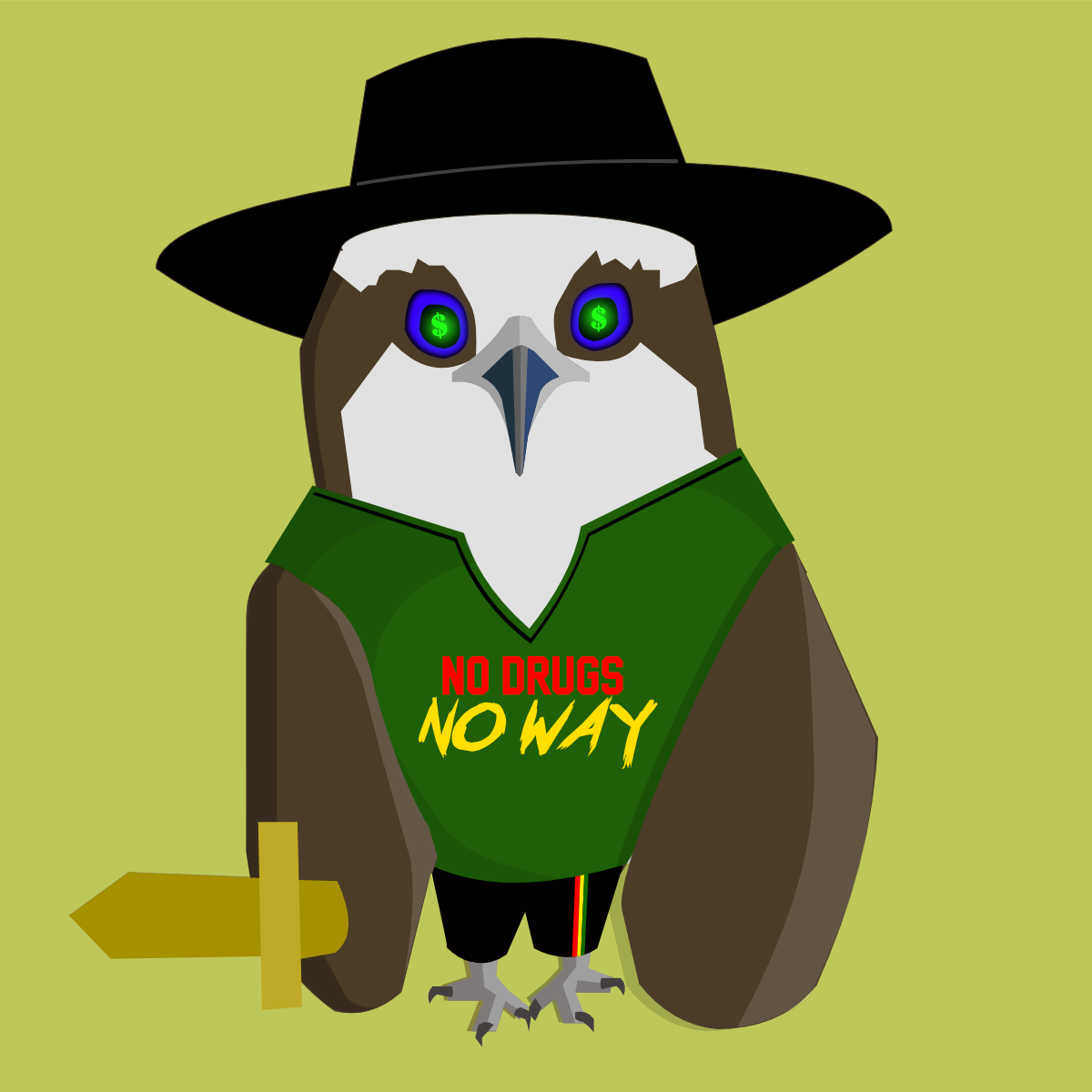 Baby Osprey #1566 NFT on Algorand