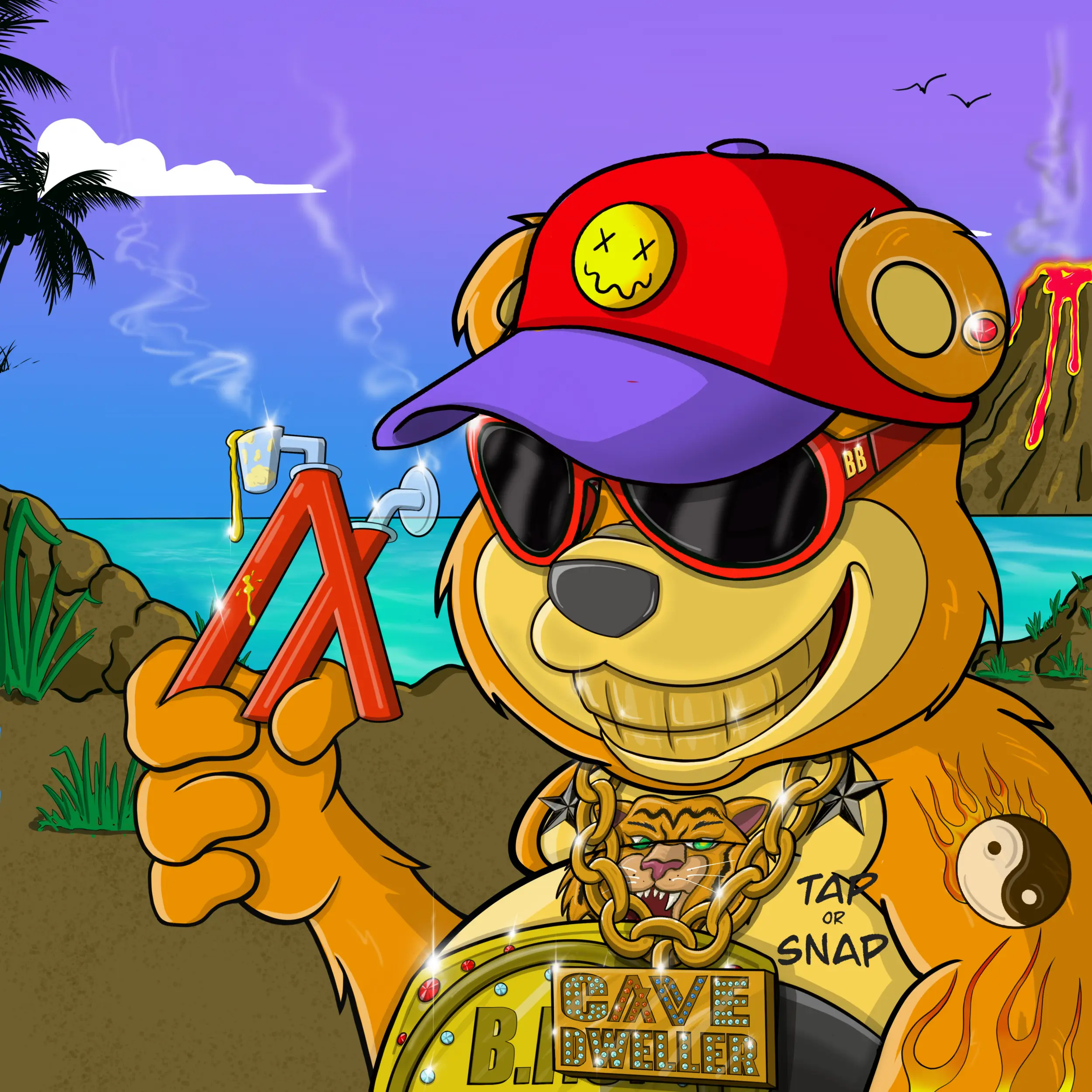 Burnin Bears #701 NFT on Algorand