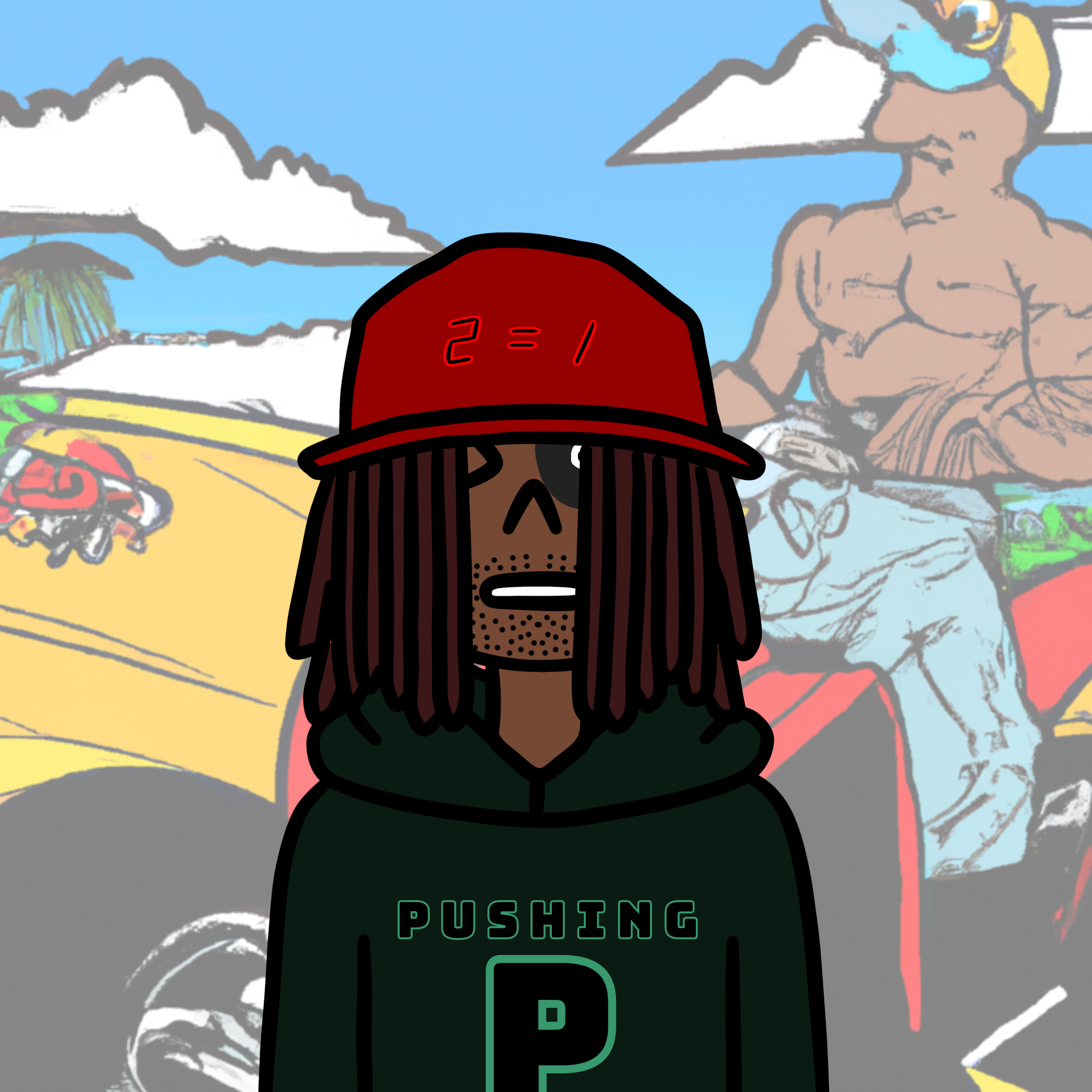 Doodle Thug 353 NFT on Algorand