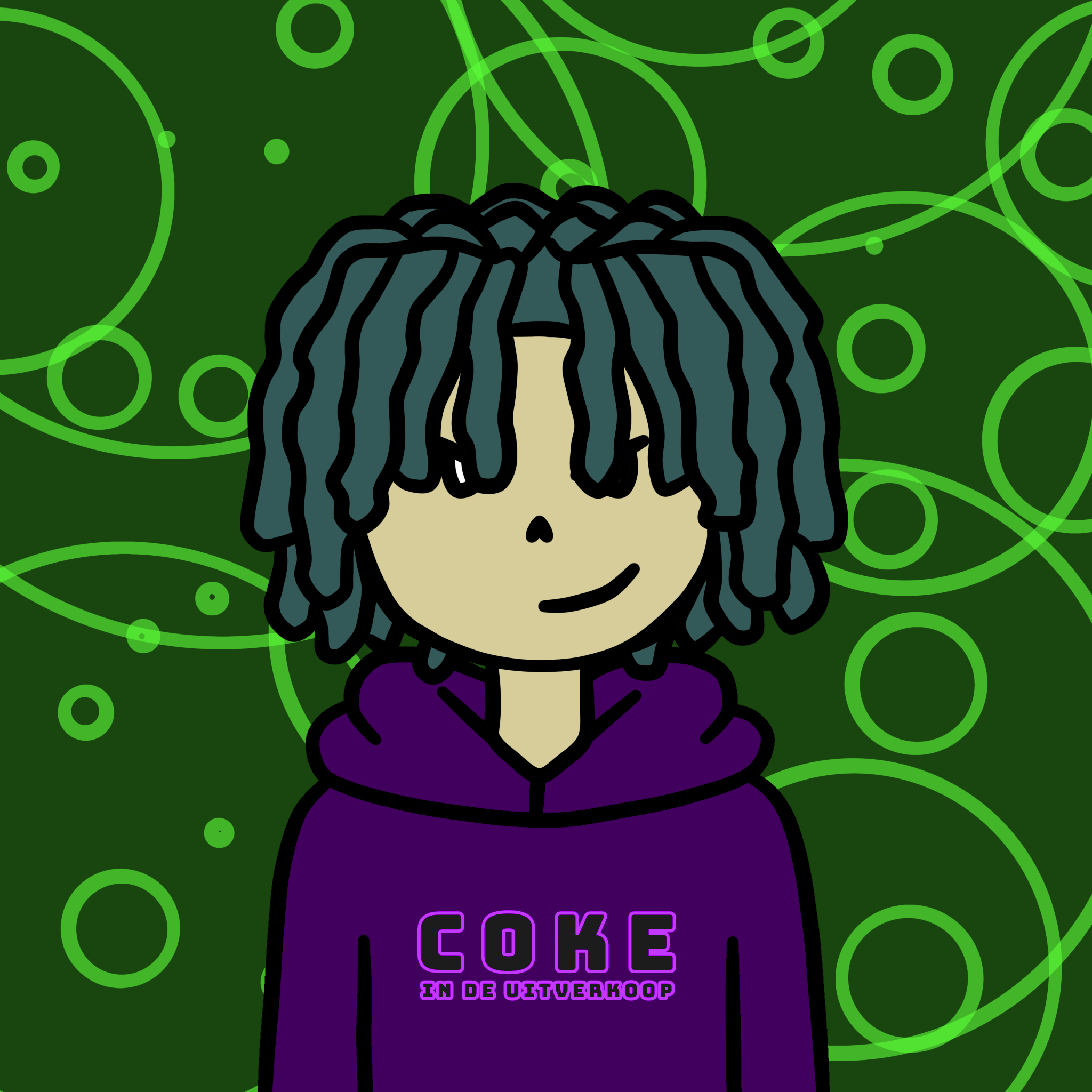 Doodle Thug 1577 NFT on Algorand