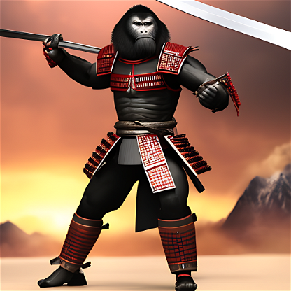 Samurai Ape #22