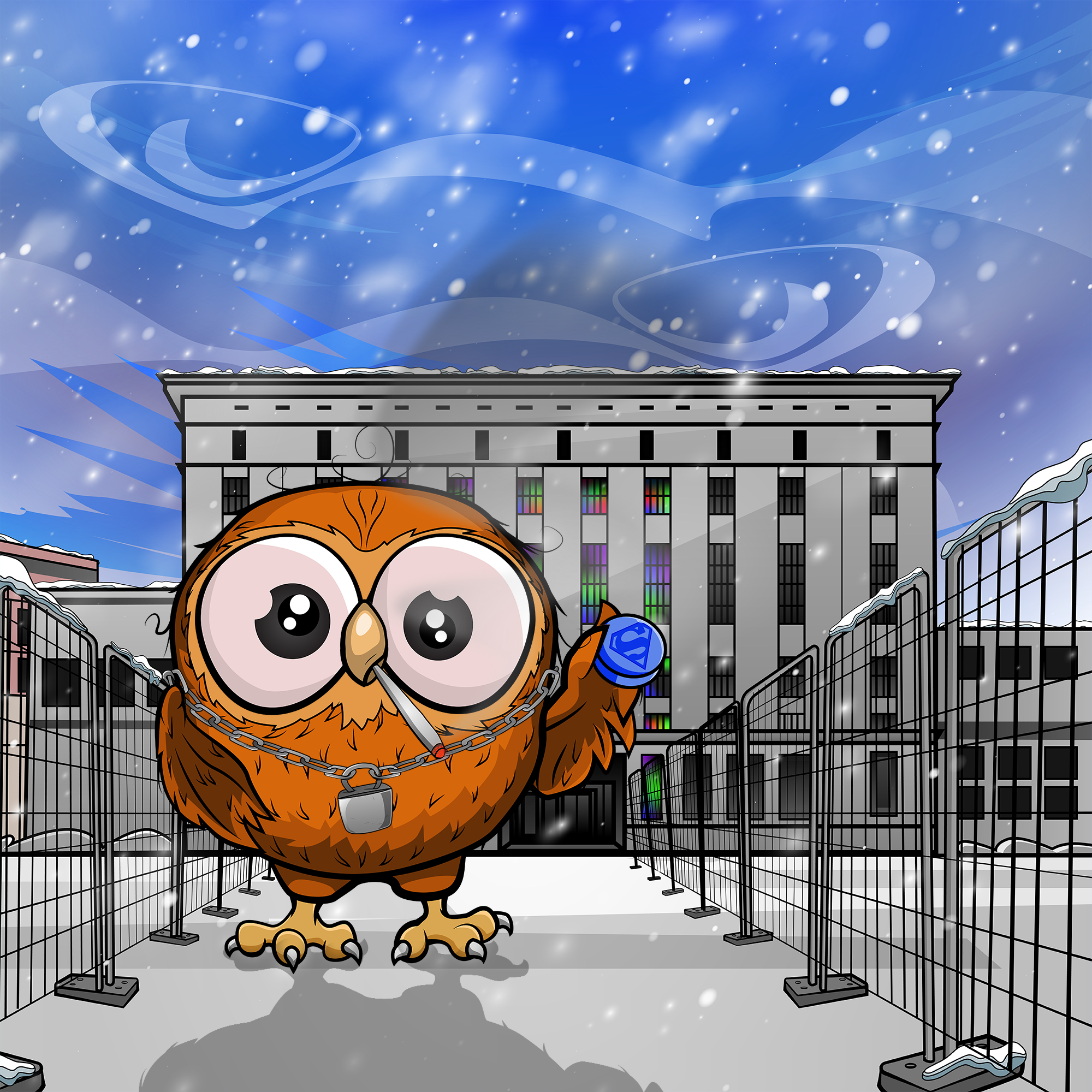 cryptOOwl 170 NFT on Algorand