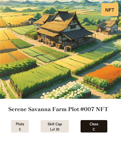 Serene Savanna Farm Plot #007