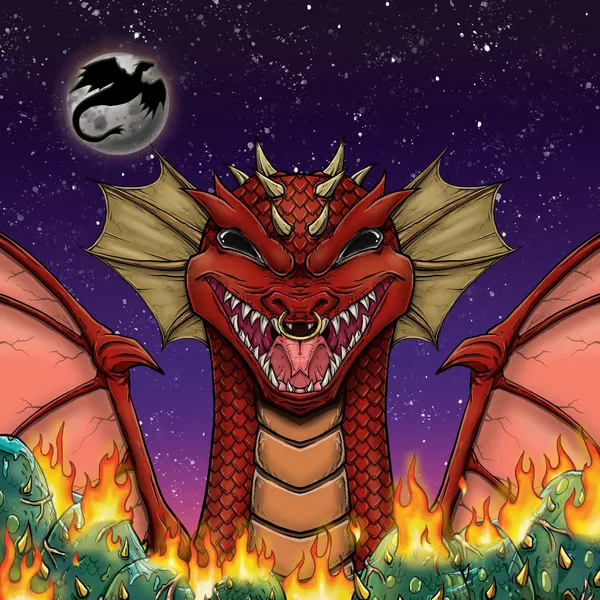 An image of DragonFi Moon Dragons #32