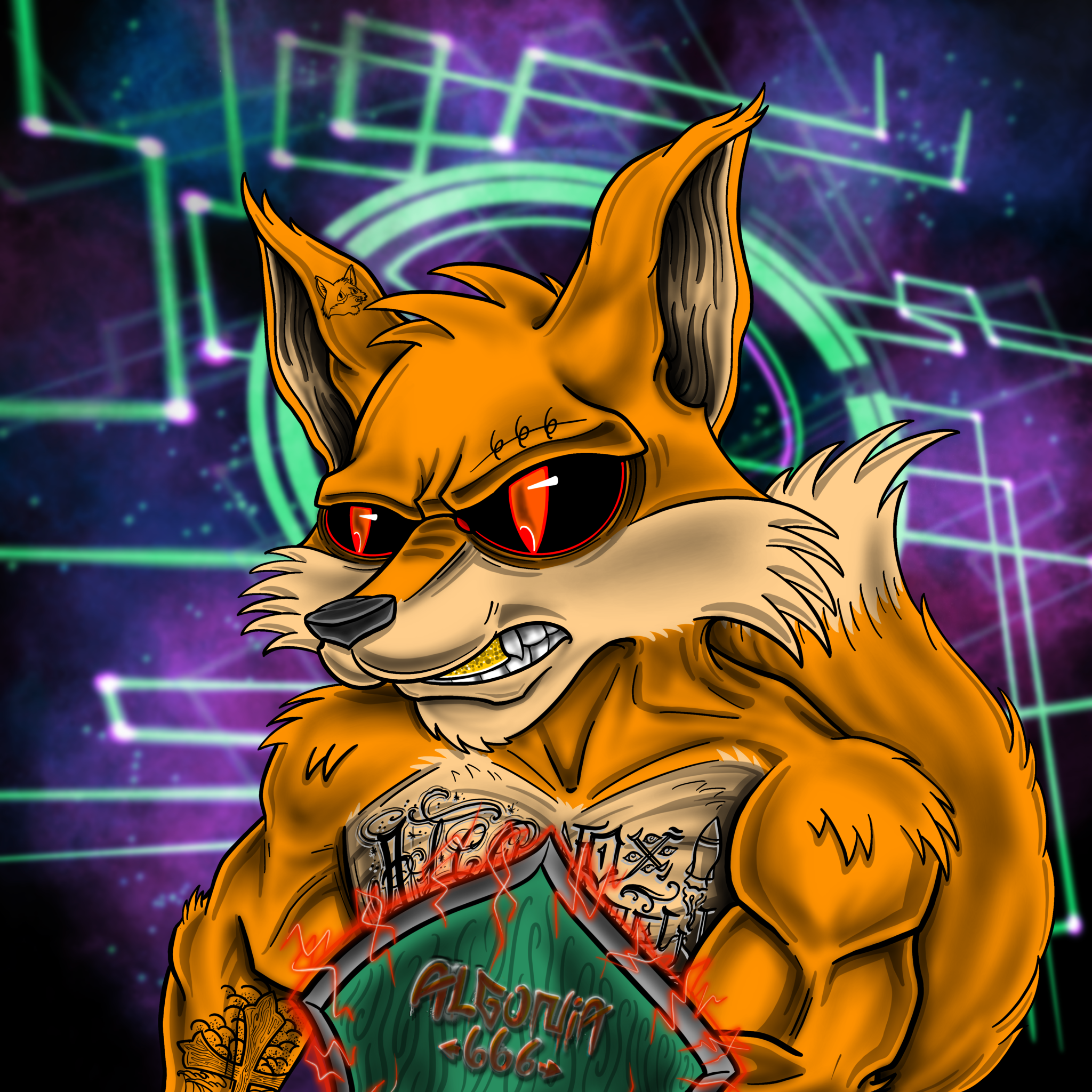 AlgoFoxCREW #476 NFT on Algorand