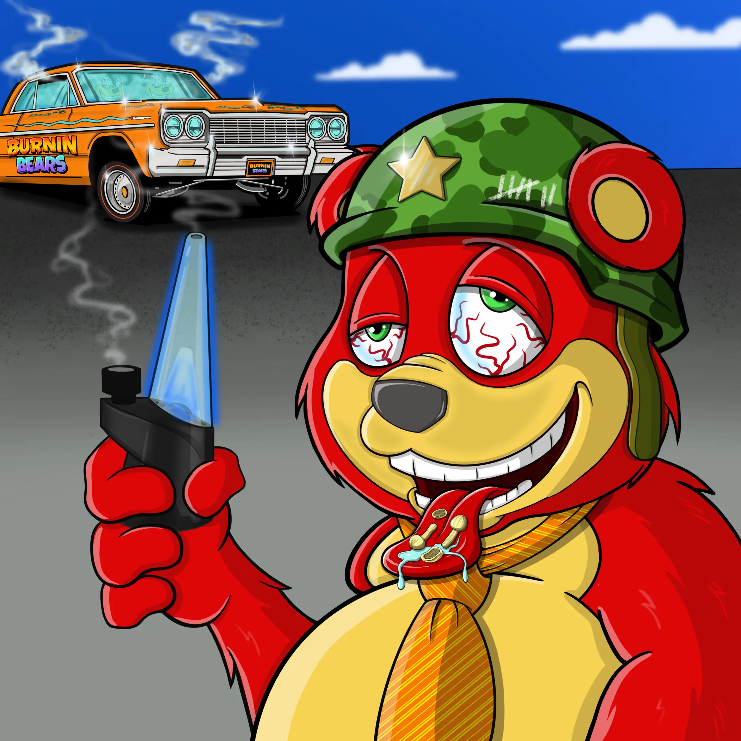 Burnin Bears #403 NFT on Algorand