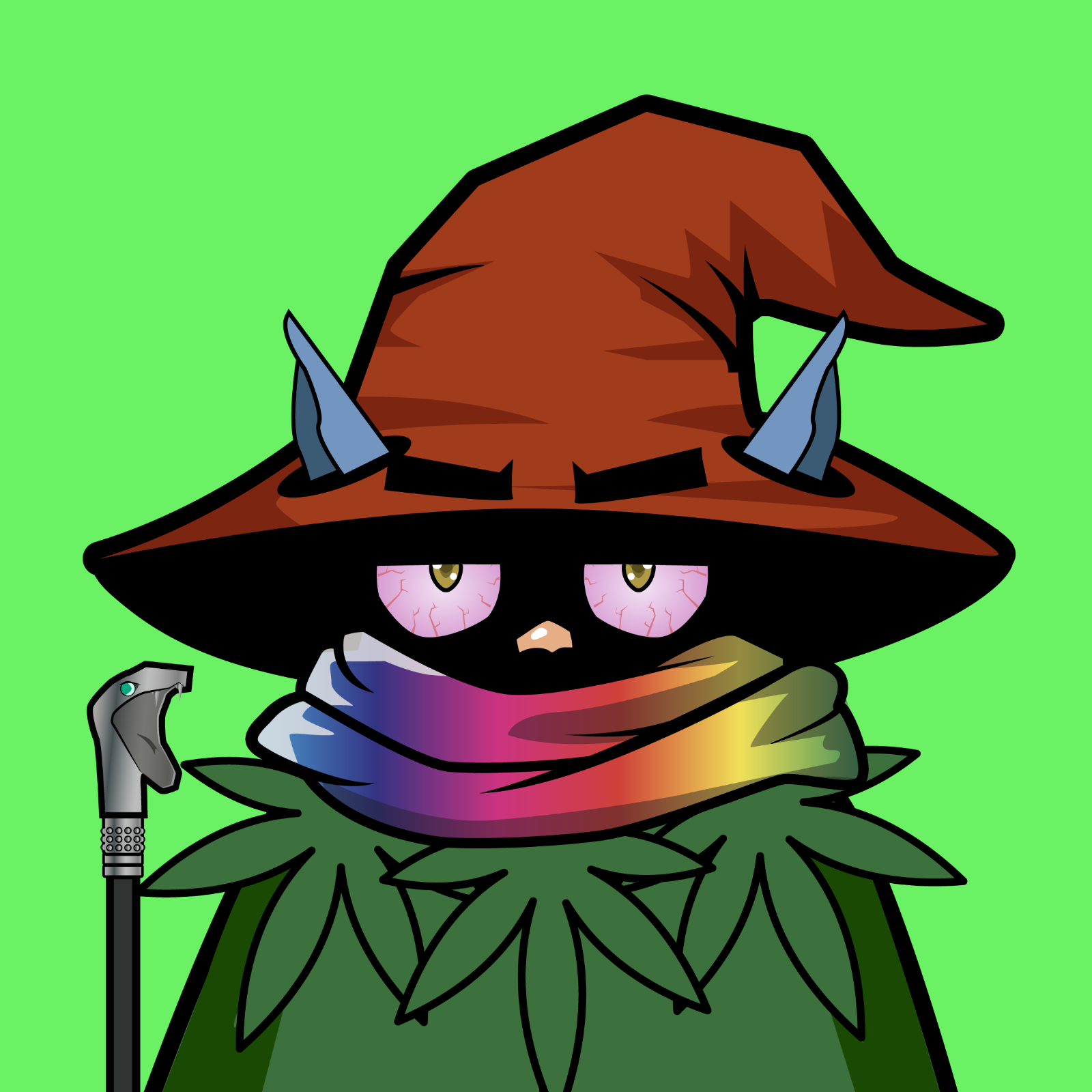 Little Mages #245 NFT on Algorand