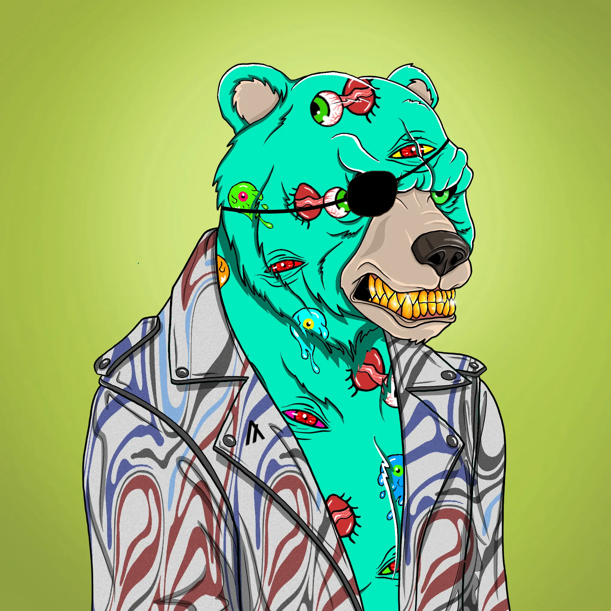 Mad Bears #71 NFT on Algorand