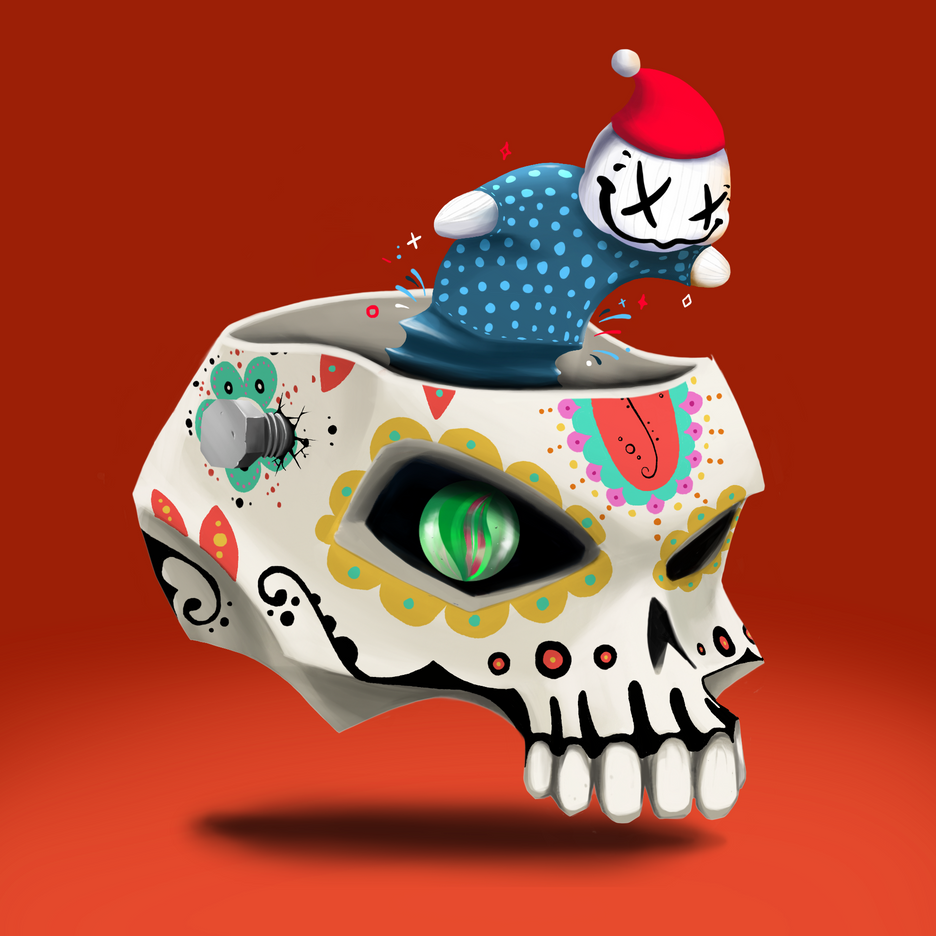 AlgoSkull #333 NFT on Algorand