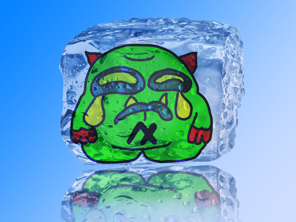 An image of Ice Cubed Algo Monster Woe