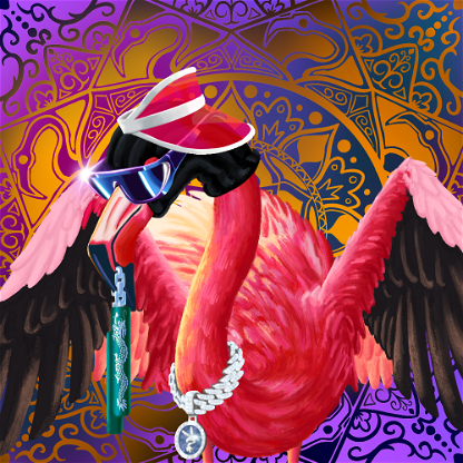 Rly Rly Rich Flamingo #38