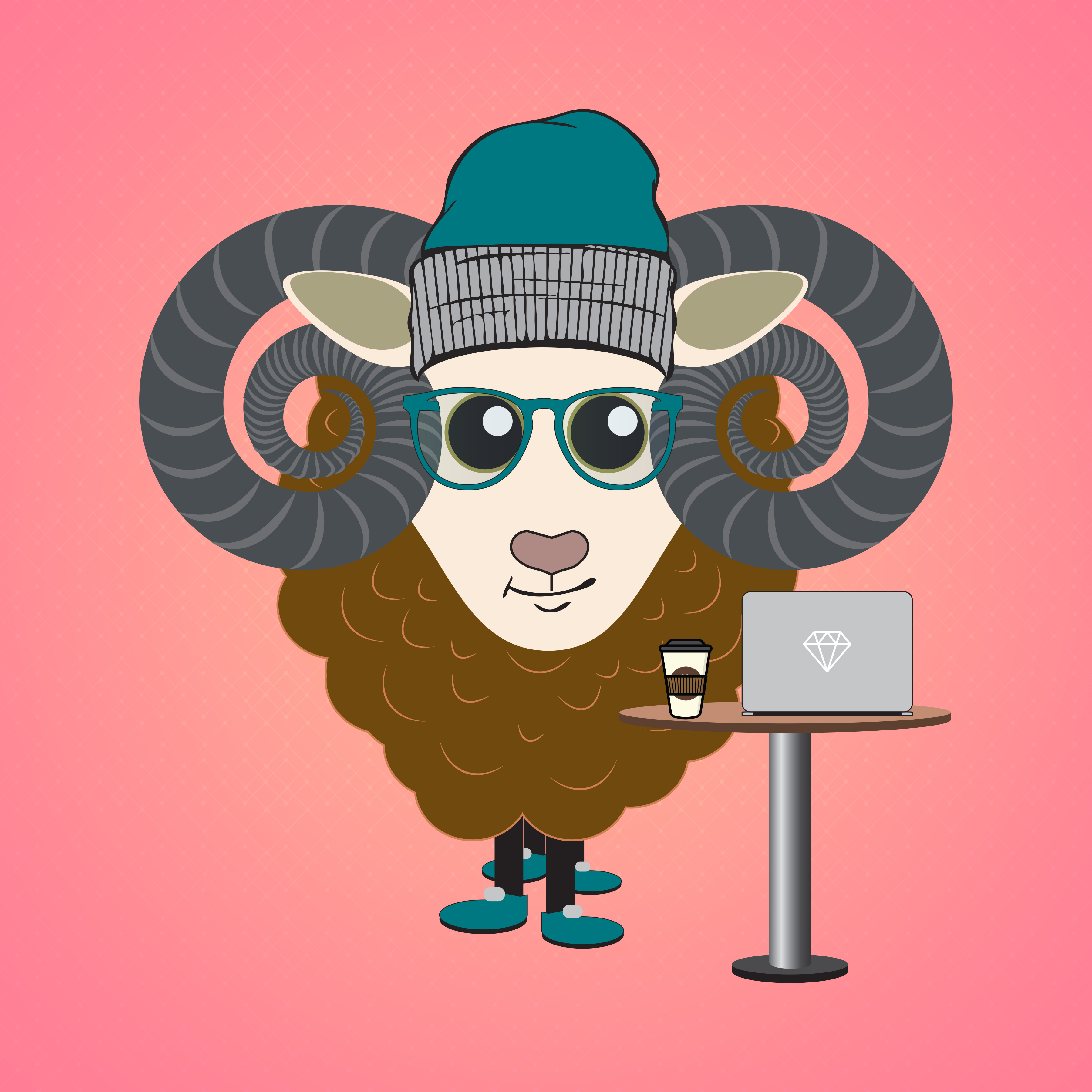 Algo Ram #168 NFT on Algorand