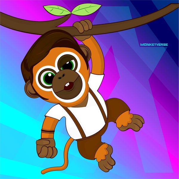 An image of Algo Monkeyverse #0008