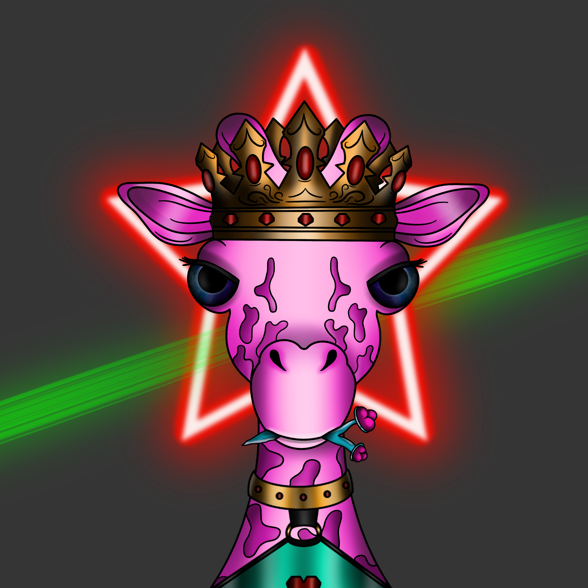 Cool Giraffe Gen2 #602 NFT on Algorand