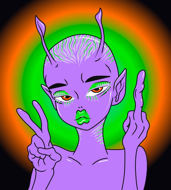 An image of Bored Alien 2