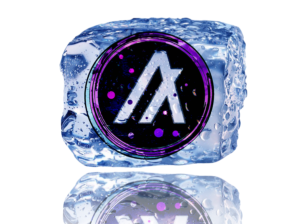 An image of Ice Cubed Black Algo Coin