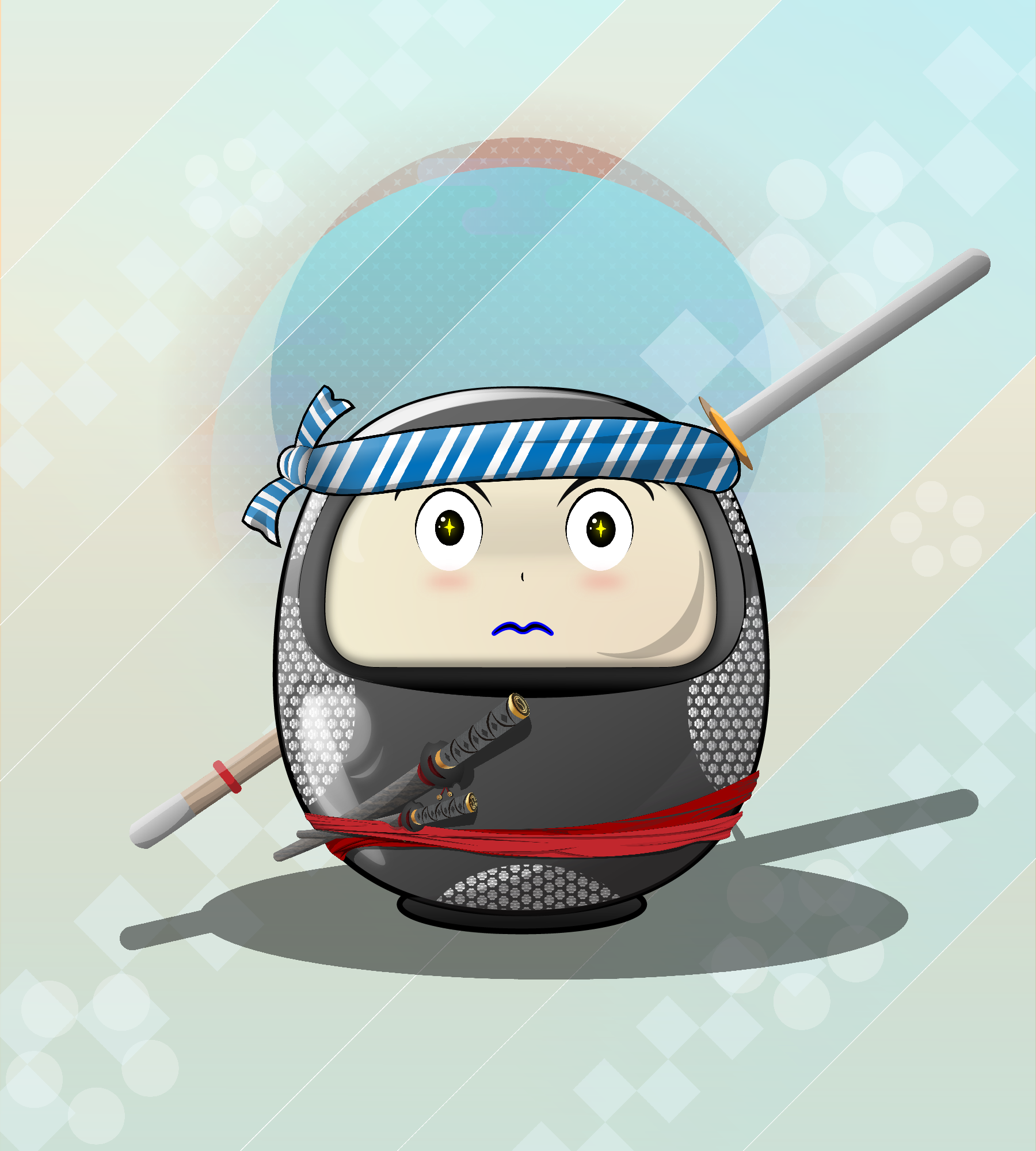 AlgoDaruma #0746 NFT on Algorand