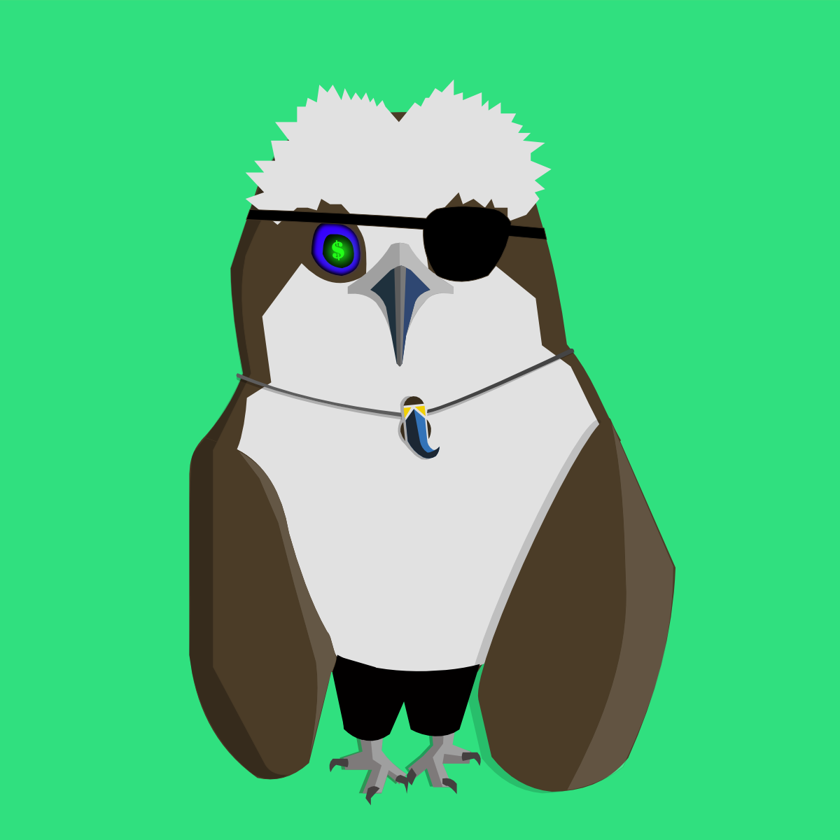 Baby Osprey #1555 NFT on Algorand