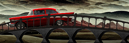 Red Chevy Crossing Banner