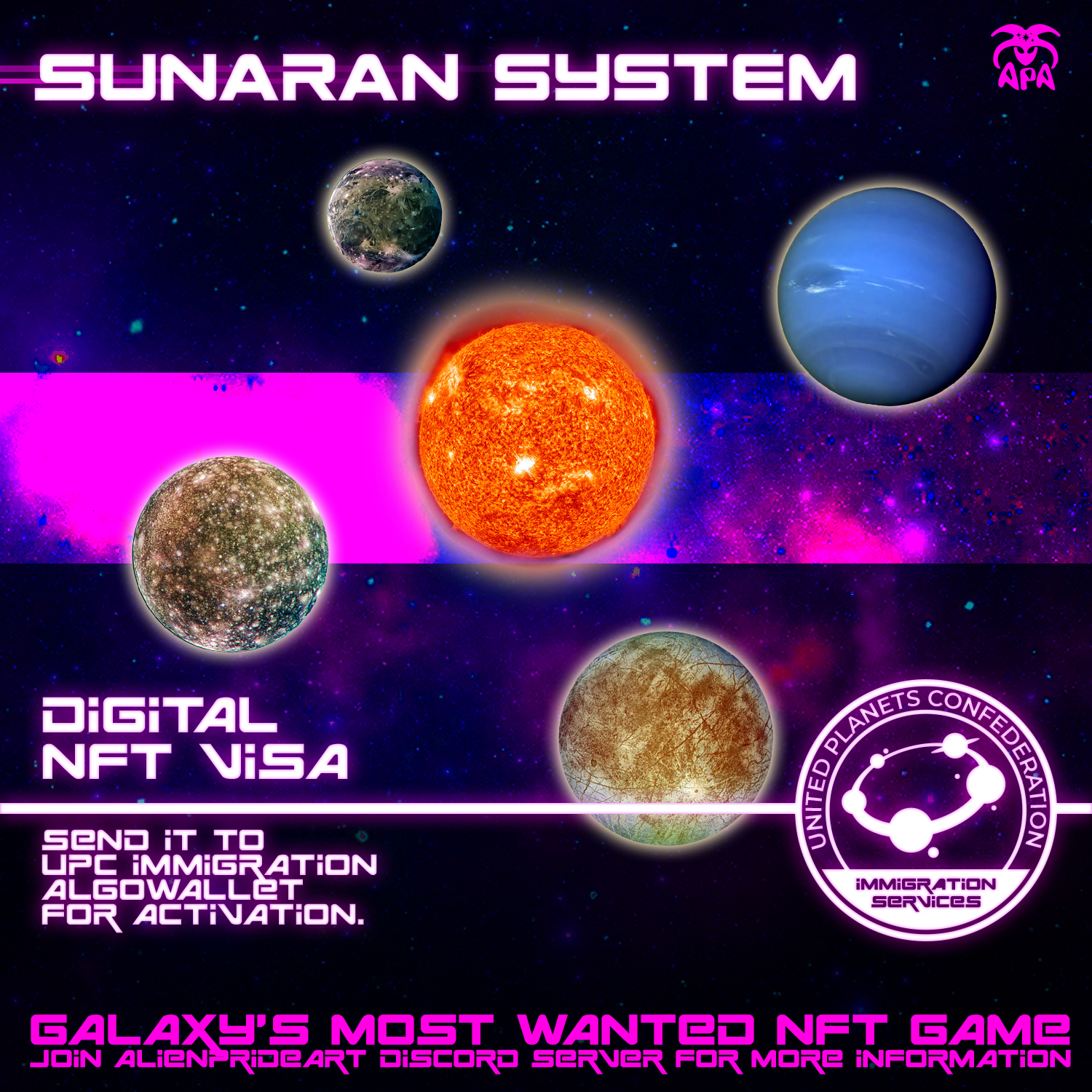 UPC - Sunaran System NFT on Algorand