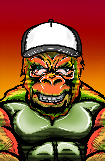 Gangster Gorilla 2476