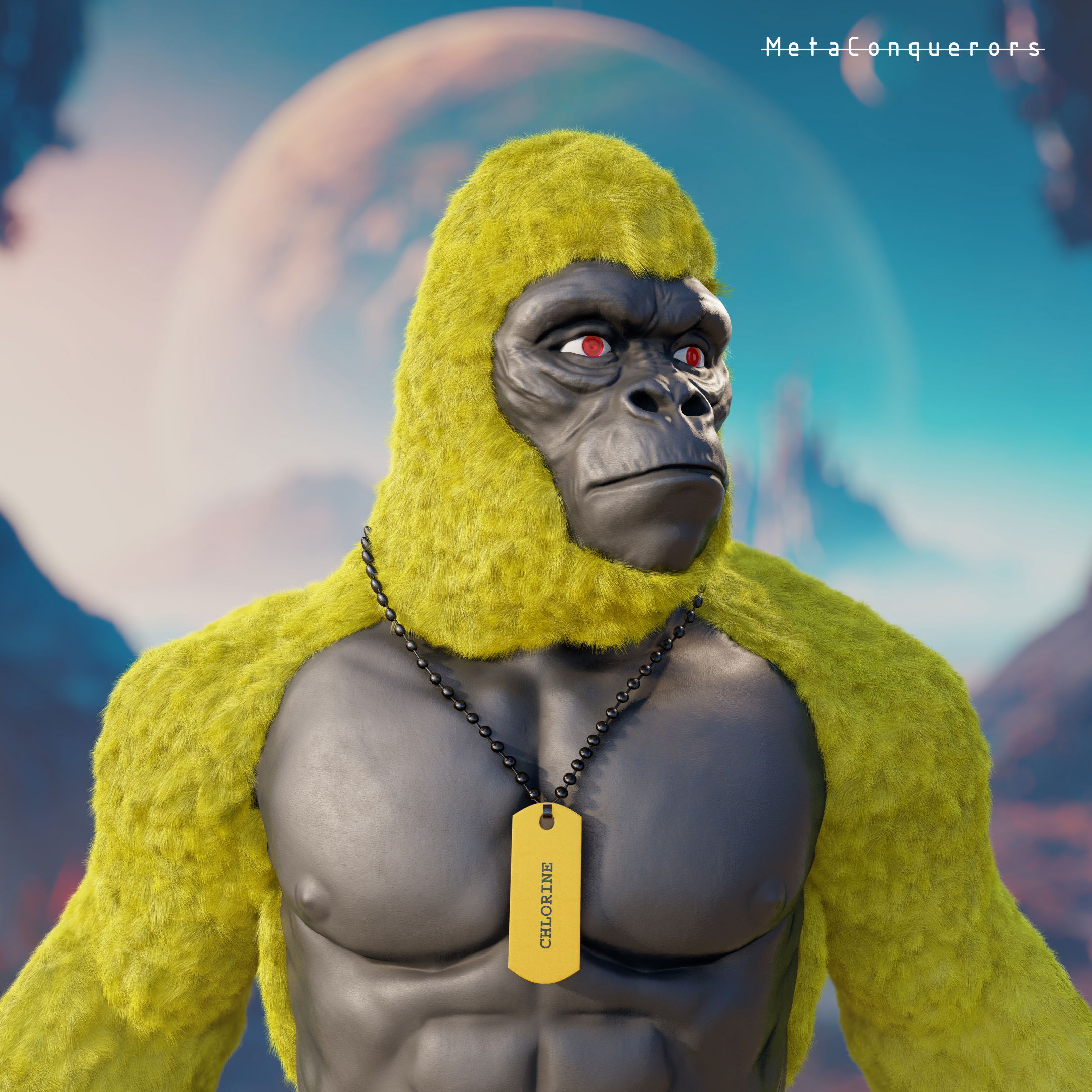 MetaConqueror #21 NFT on Algorand