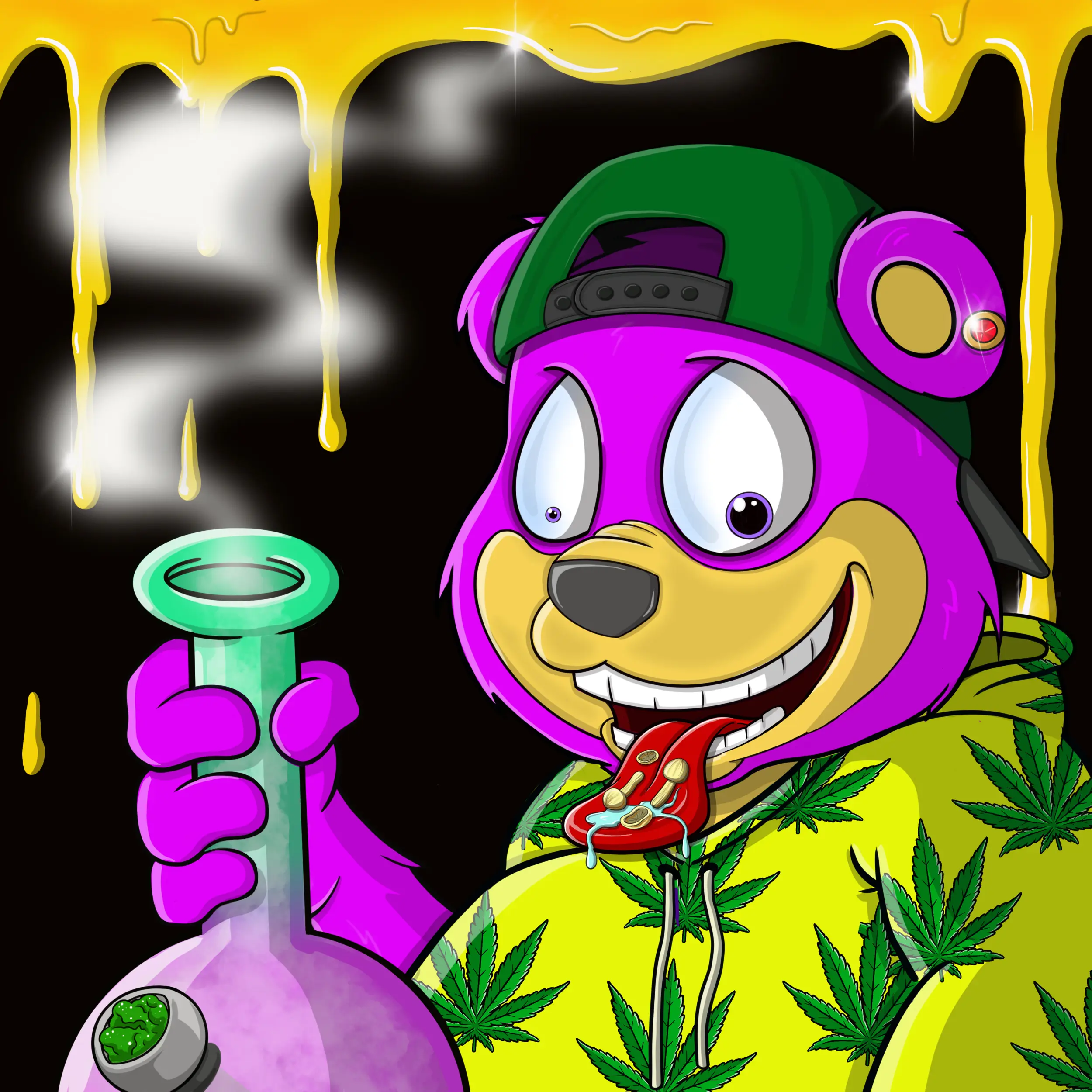 Burnin Bears #1756 NFT on Algorand