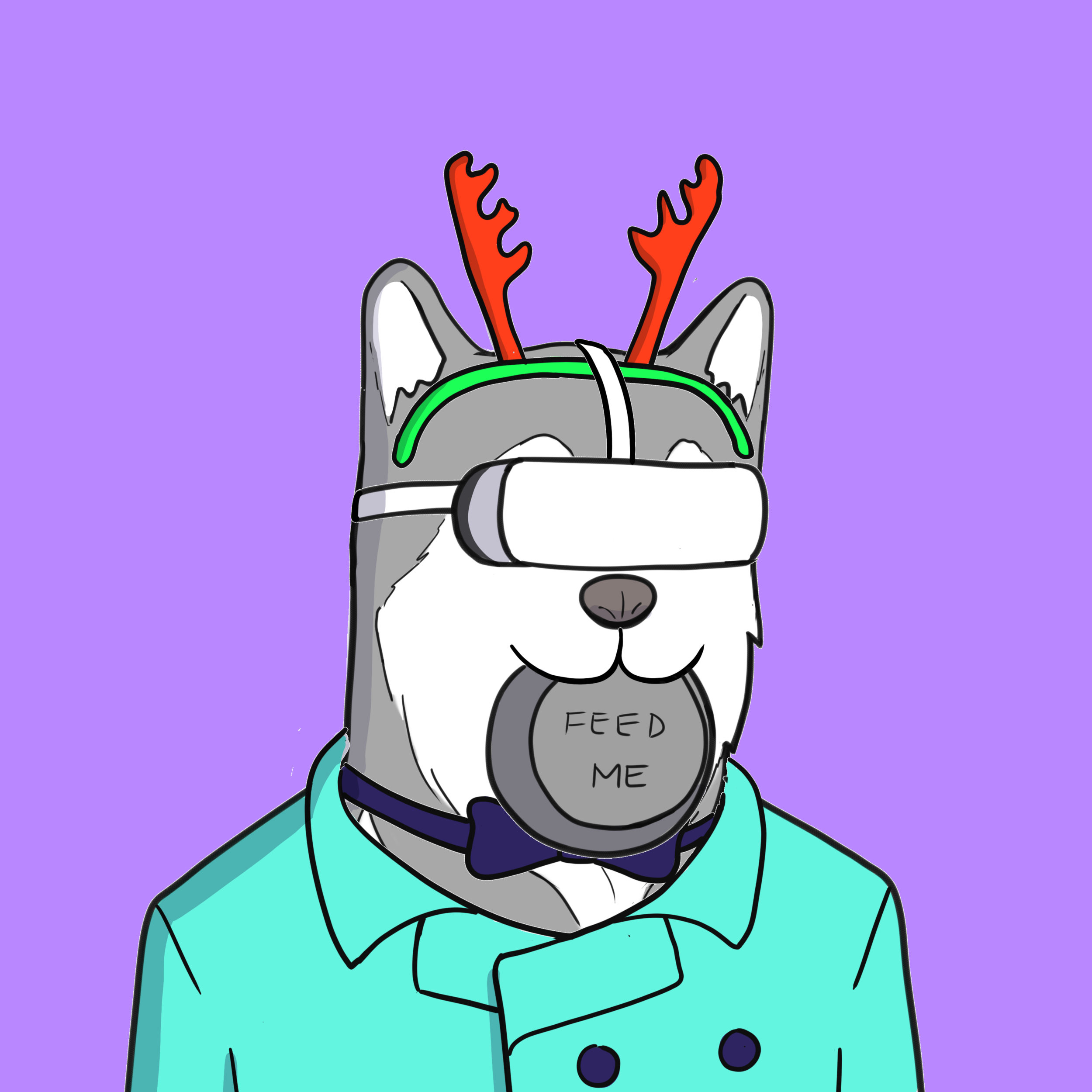 ALGORIAN DOGS #725 NFT on Algorand