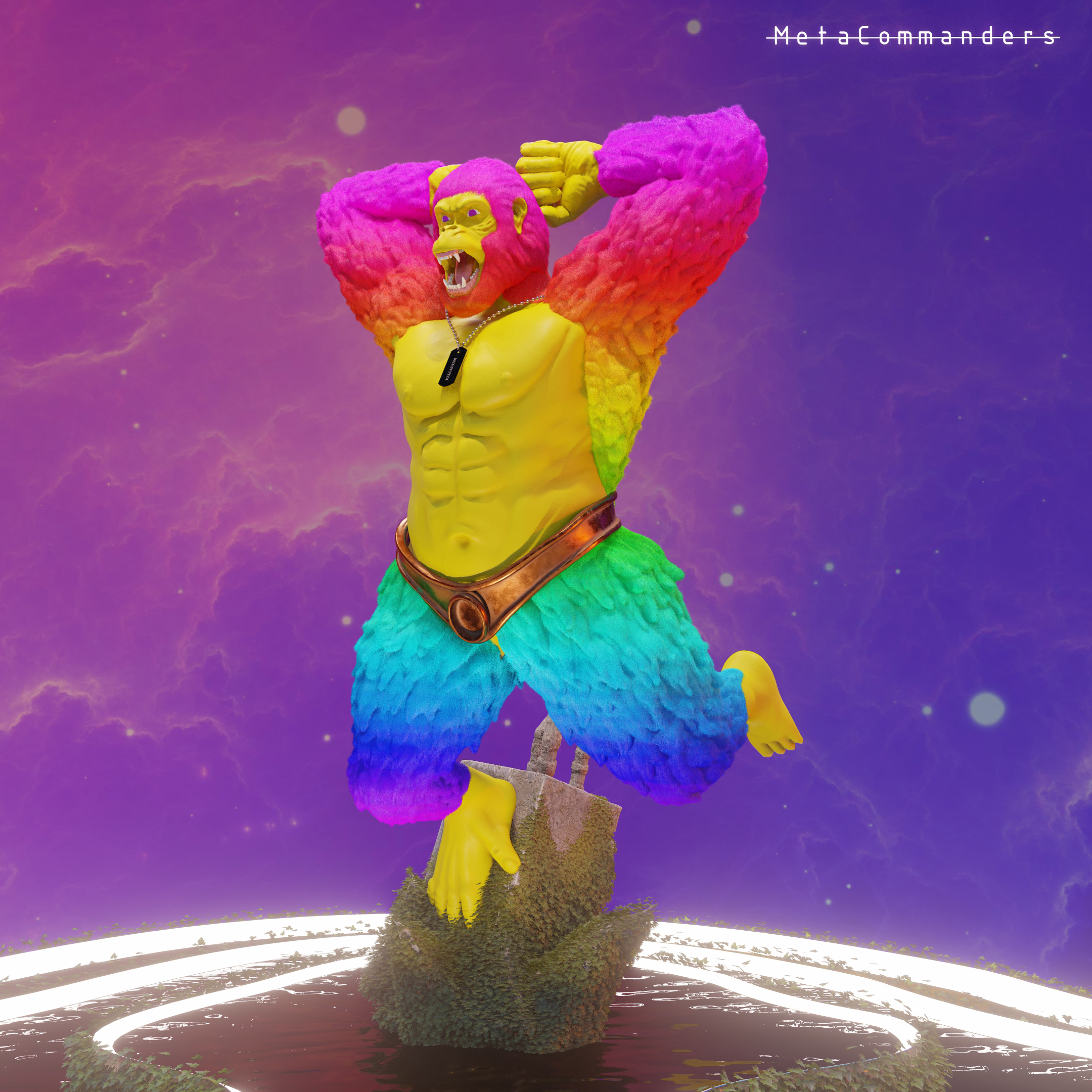 MetaCommander#75 NFT on Algorand