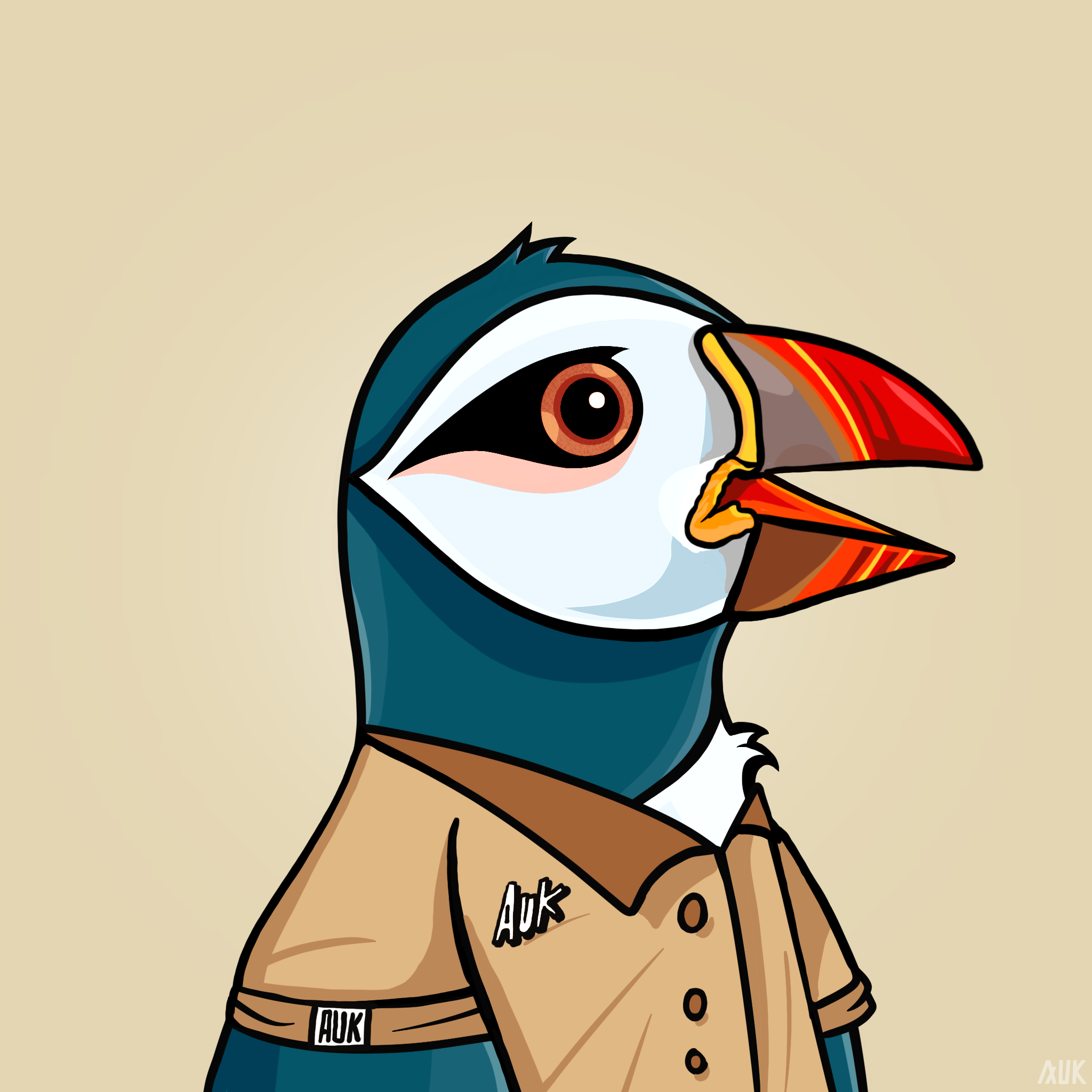 Poppin Puffins #5820 NFT on Algorand