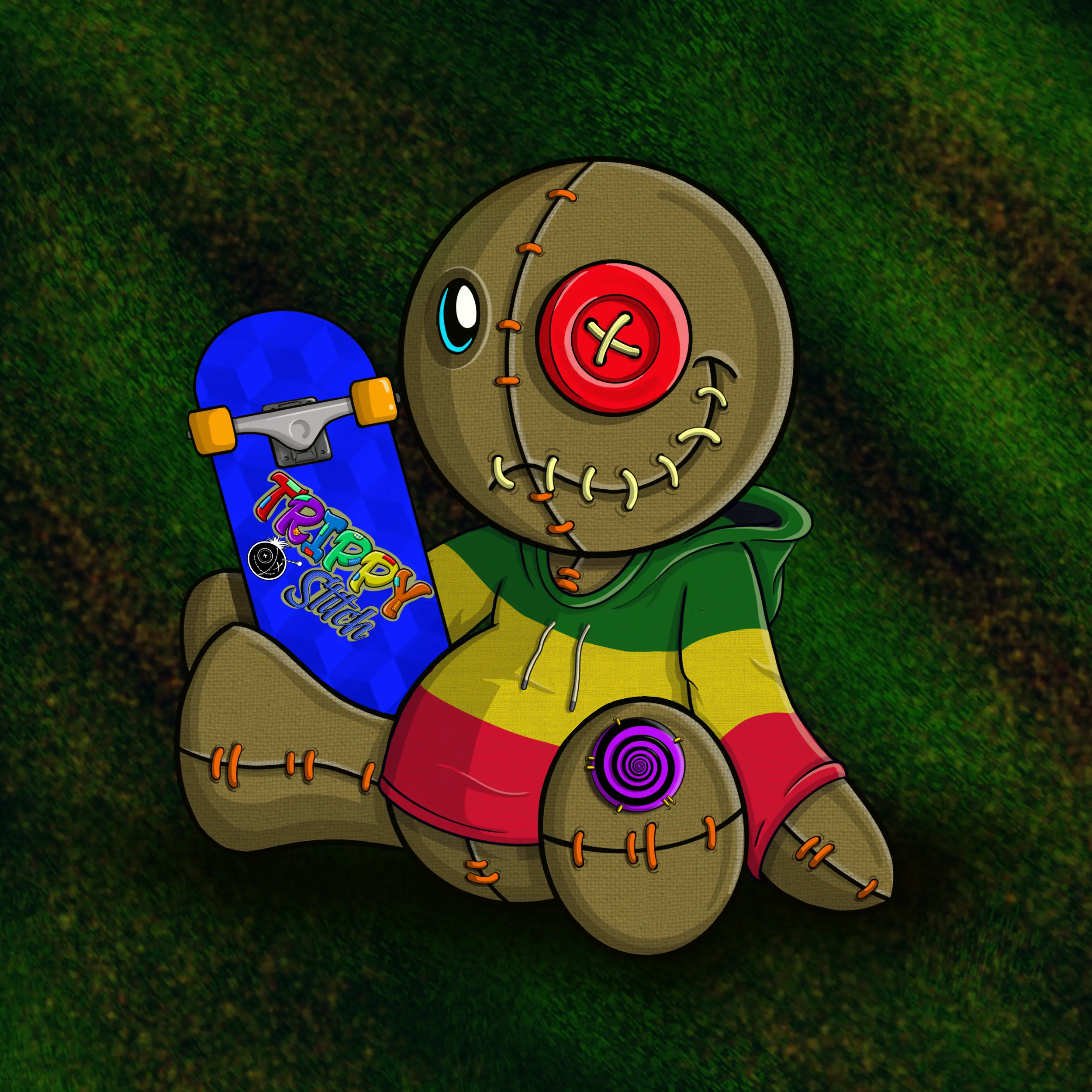 Trippy Stitch #257 NFT on Algorand